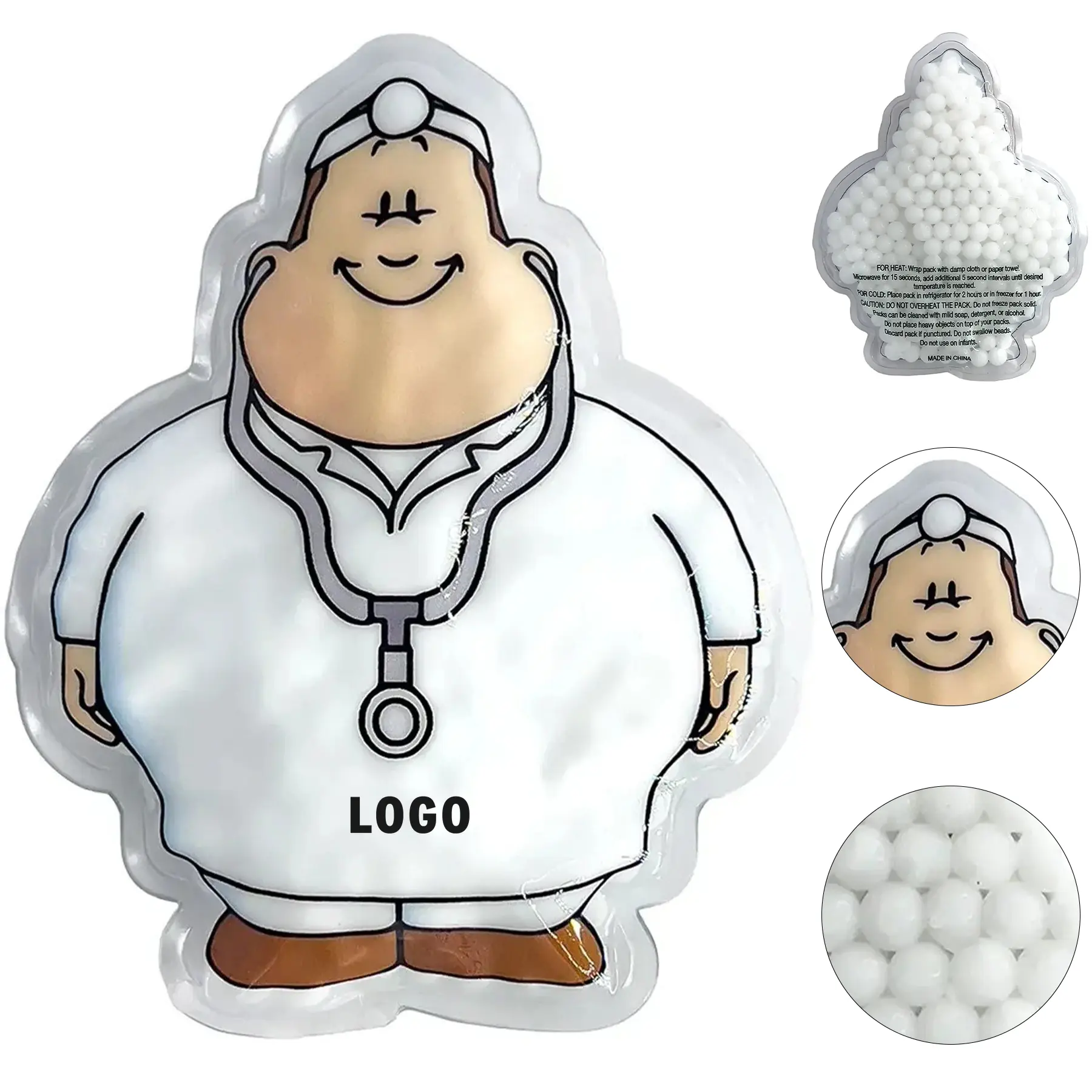 Reusable Gel Bead Hot Cold Compress Pack 2