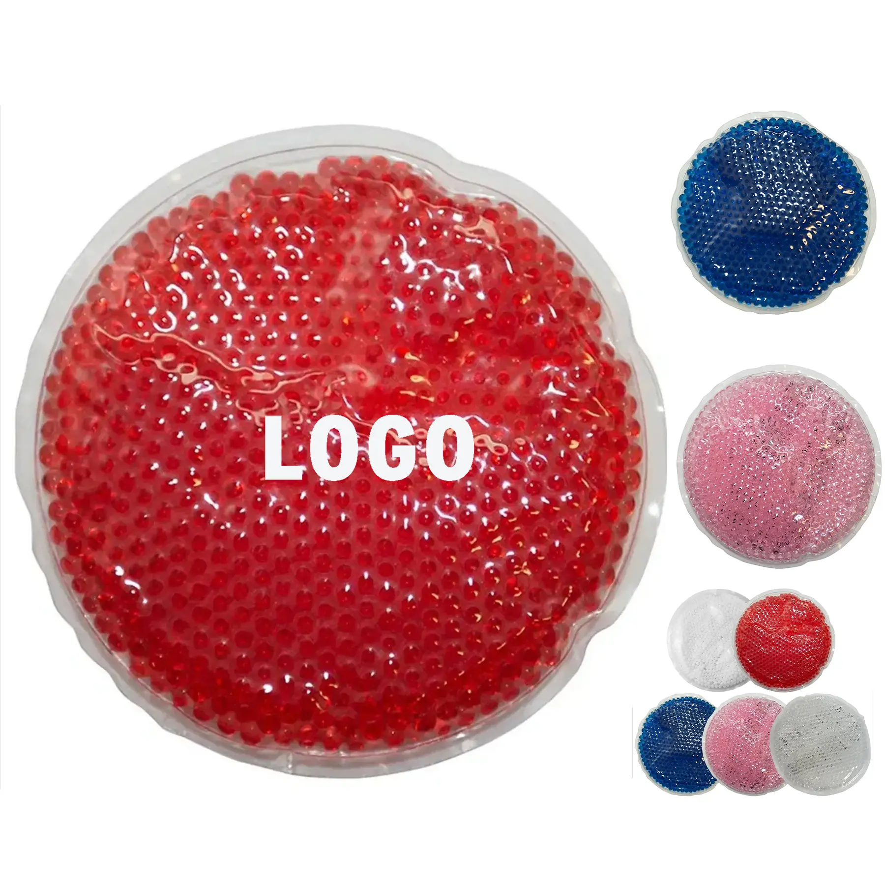 Oversized Round Gel Bead Hot Cold Therapy Pack 2