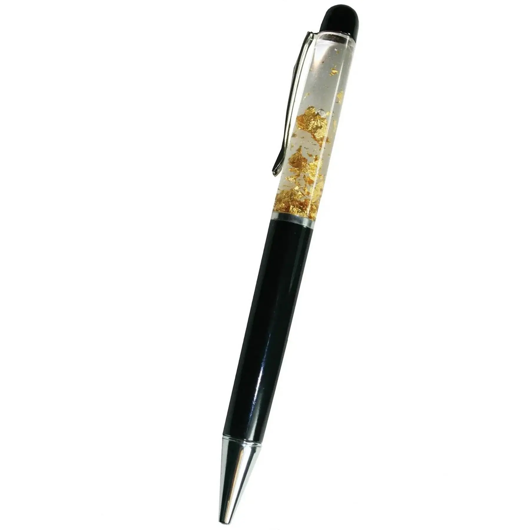 Floating Metallic Dust Ballpoint Pen Custom Imprint