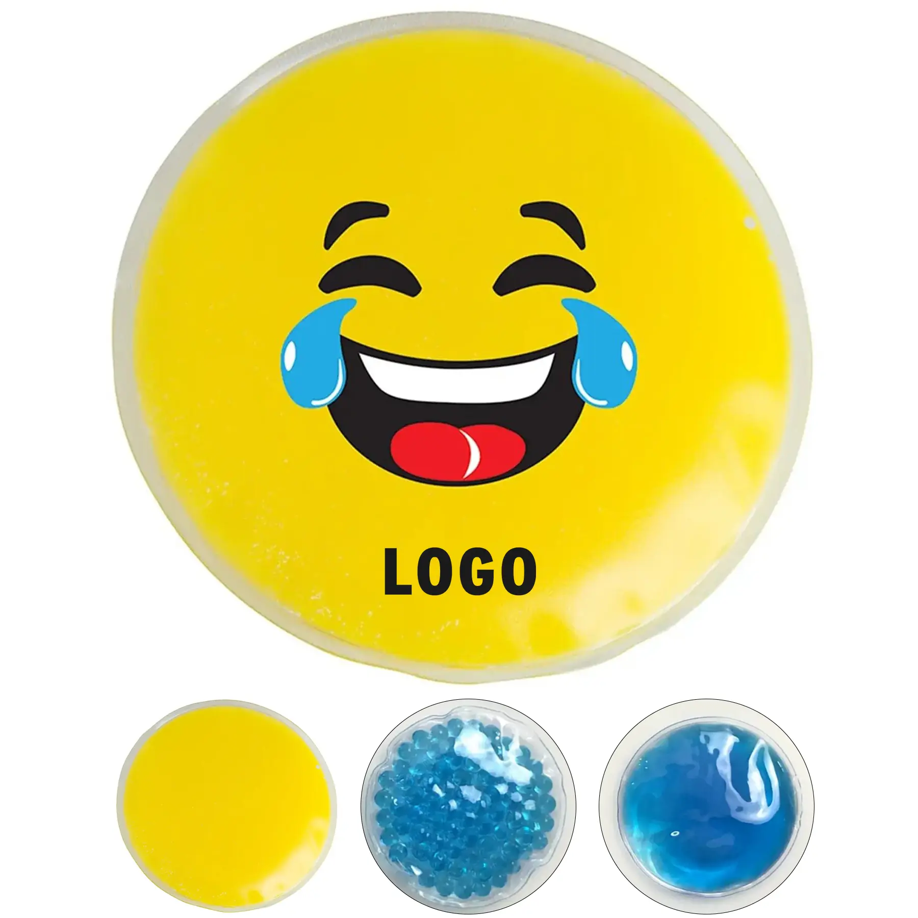 Laughing Emoji Gel Cold Pack for Office & Clinic Promotions 2