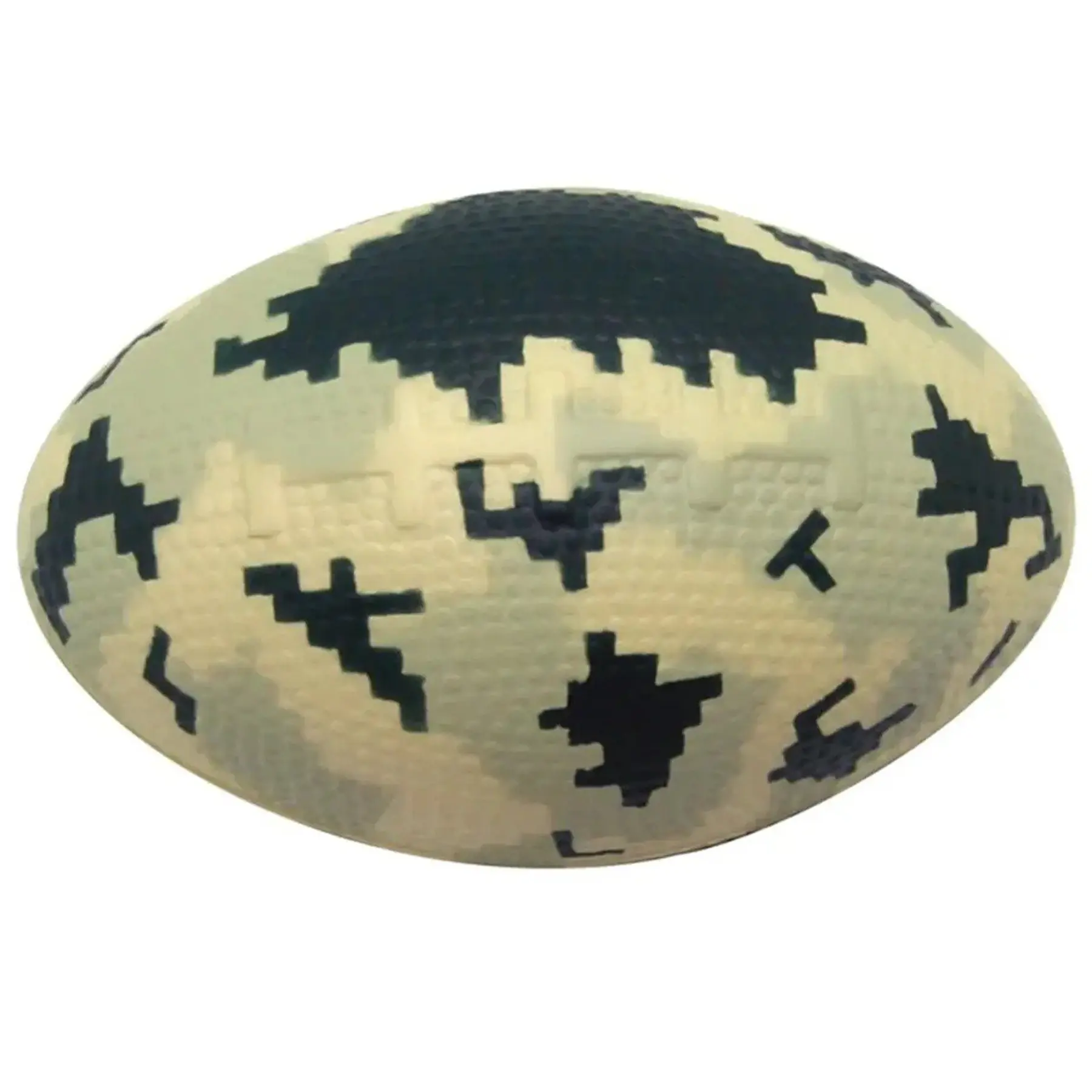 Digital Camouflage Football Stress Ball
