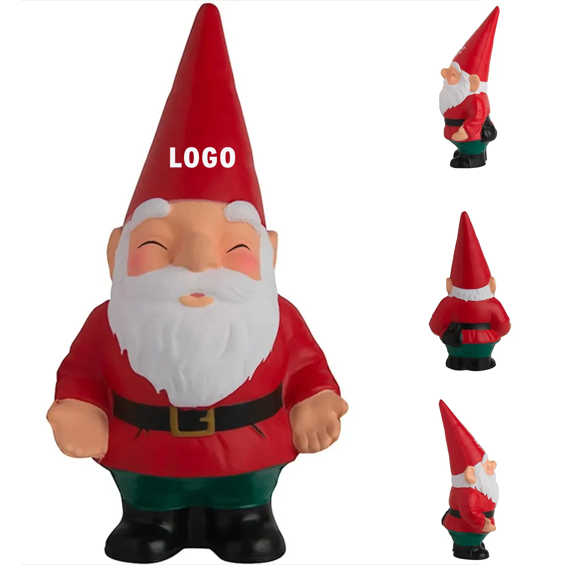 Custom Squeezable Gnome Stress Toy 2
