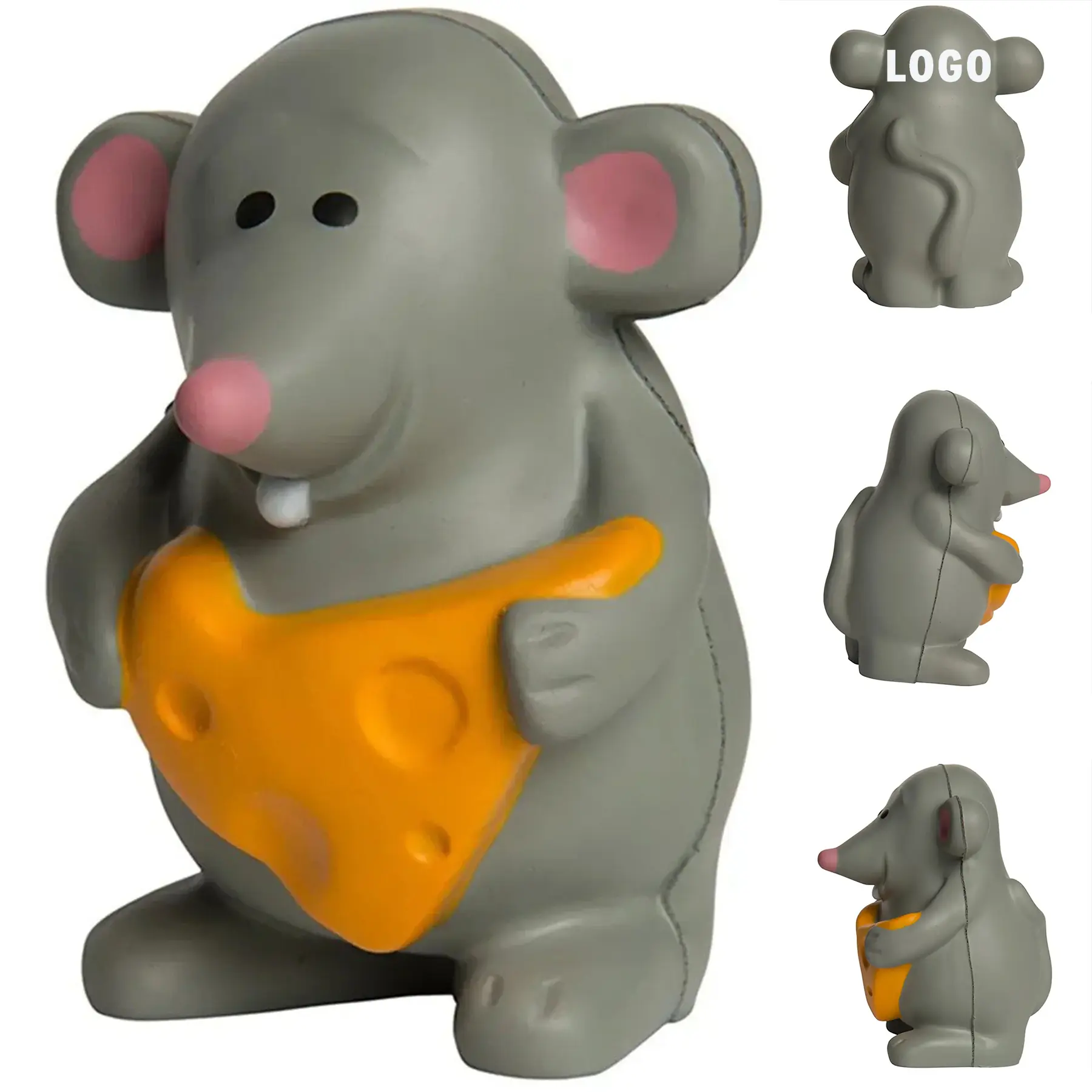 Cheese Mouse Stress Ball 2