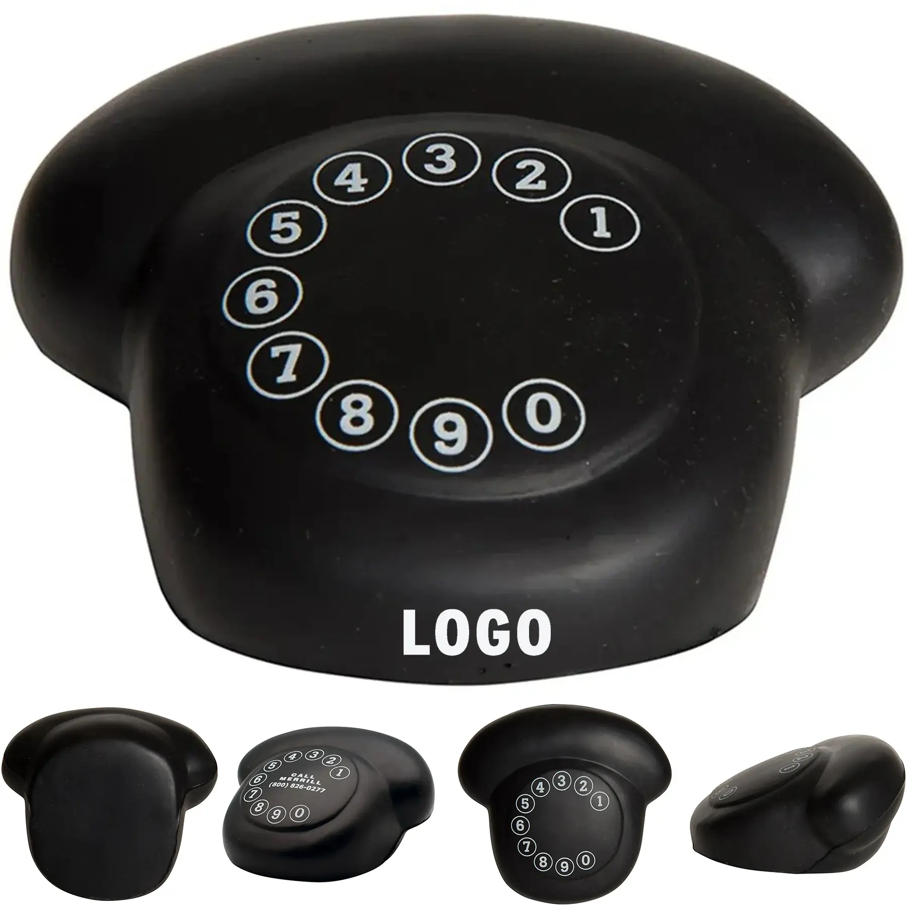 Retro Rotary Phone Stress Ball Customized Logo 2