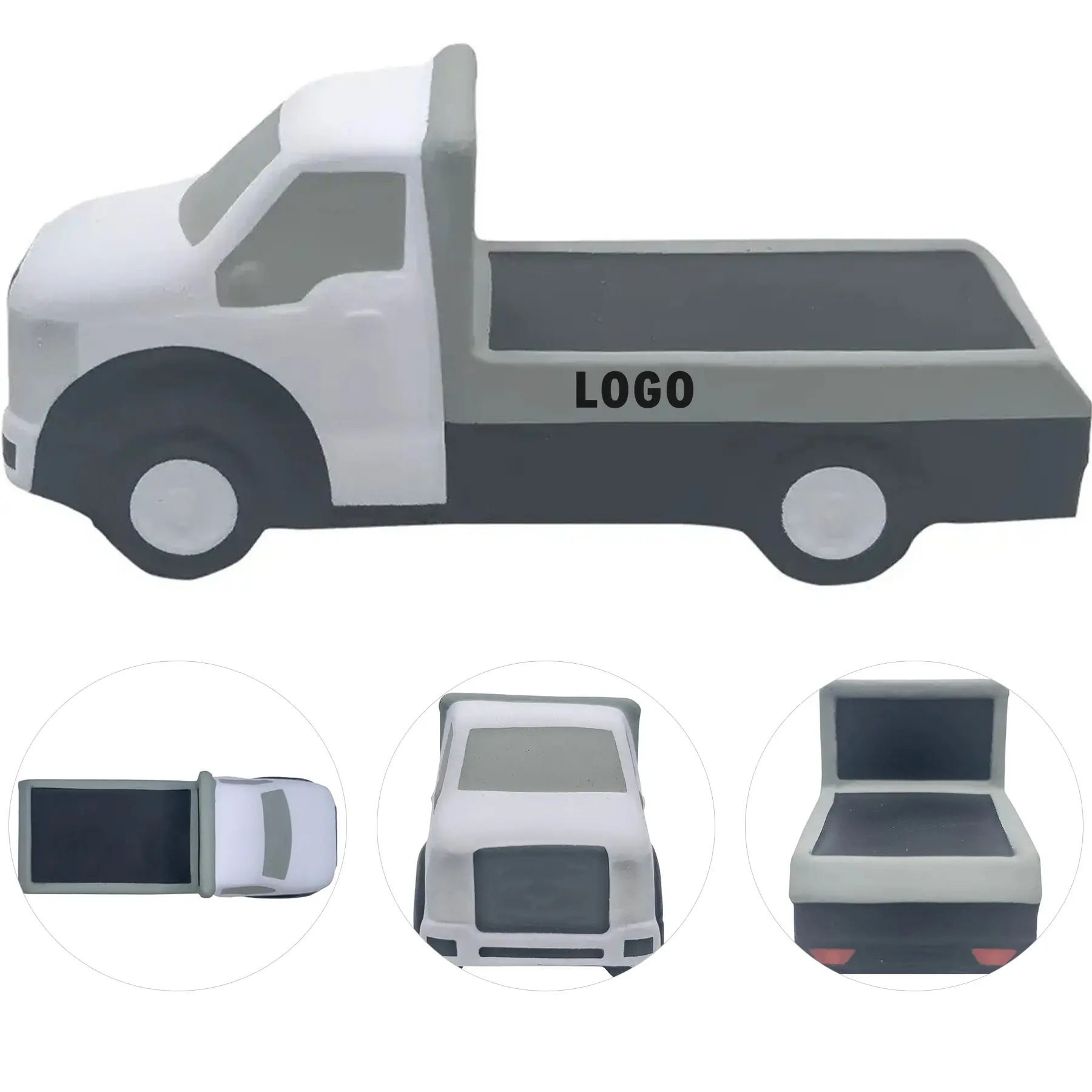 Custom Tow Truck Squeeze Stress Ball 2