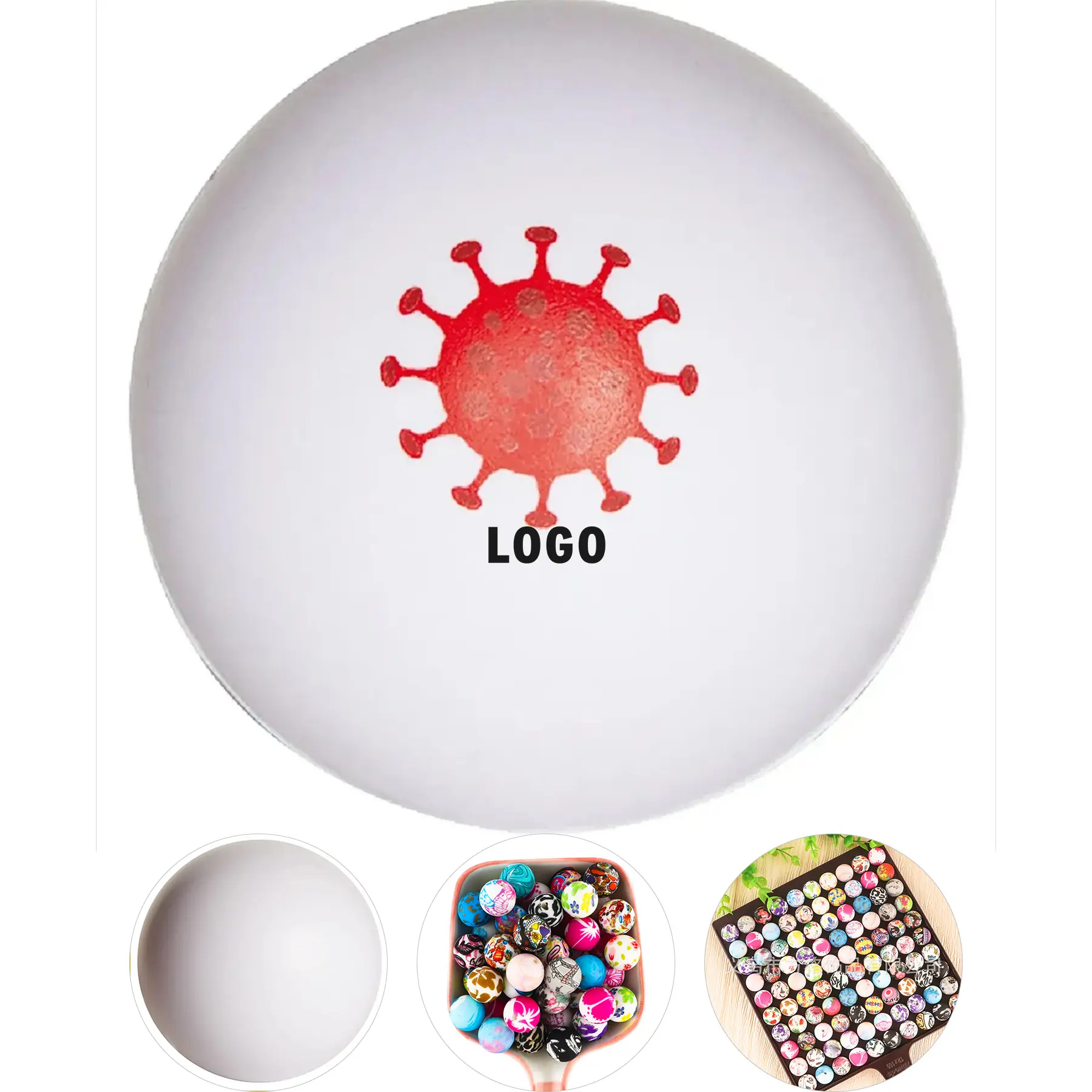 Custom Personalized Stress Relief Ball 2