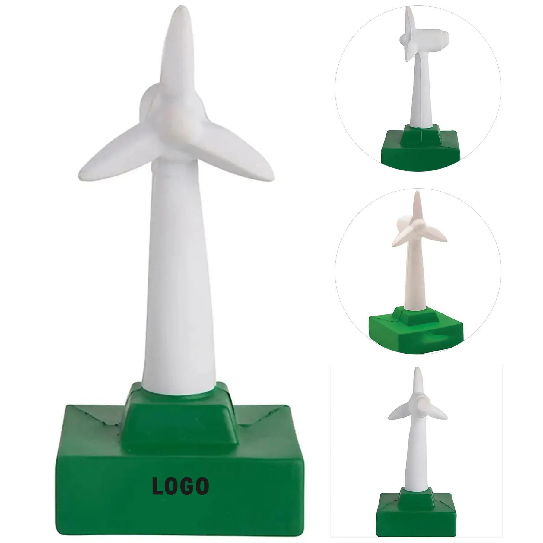 Eco Friendly Wind Turbine Stress Relief Toy Custom Logo 2