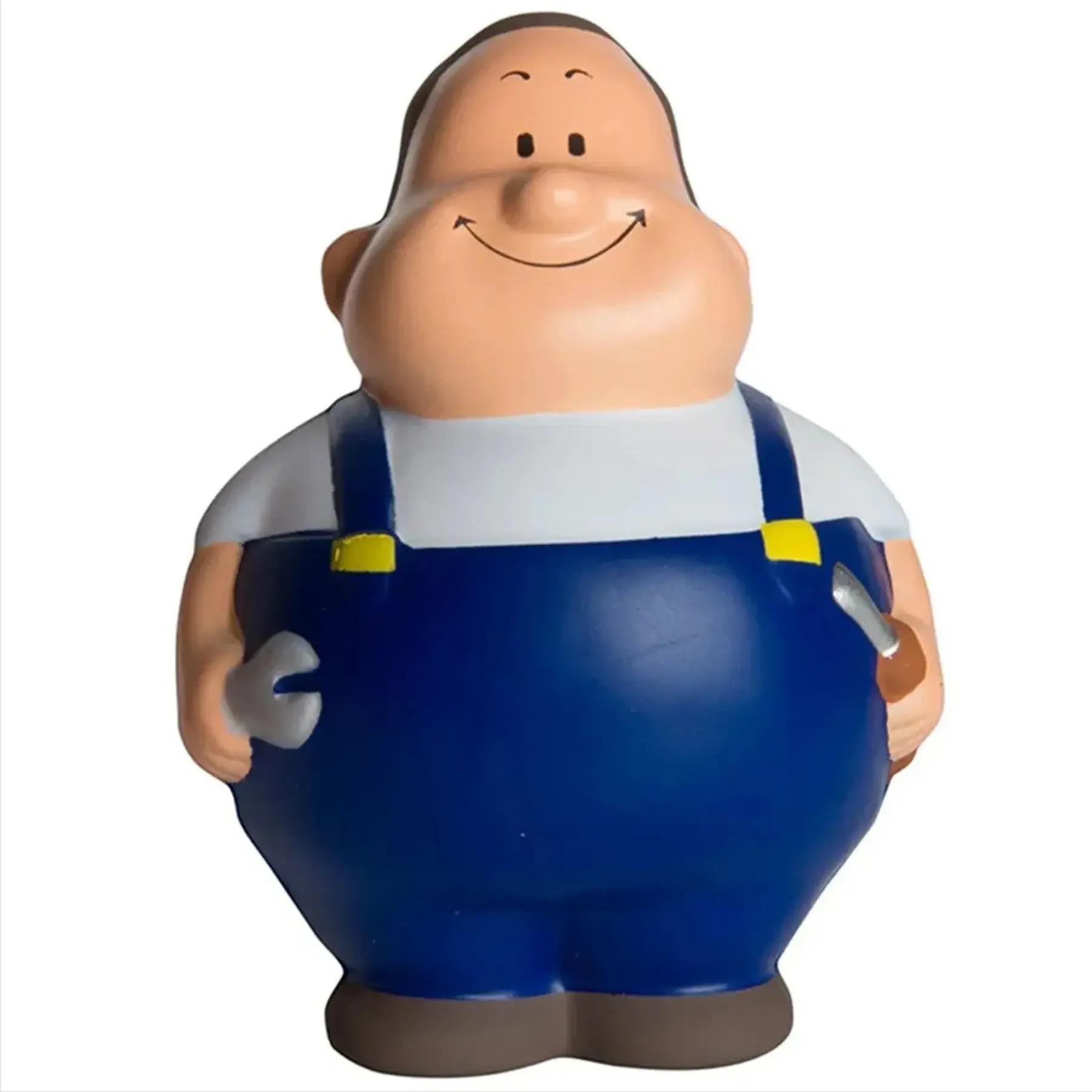 Custom Hard Hat Worker Stress Ball for Tradesmen