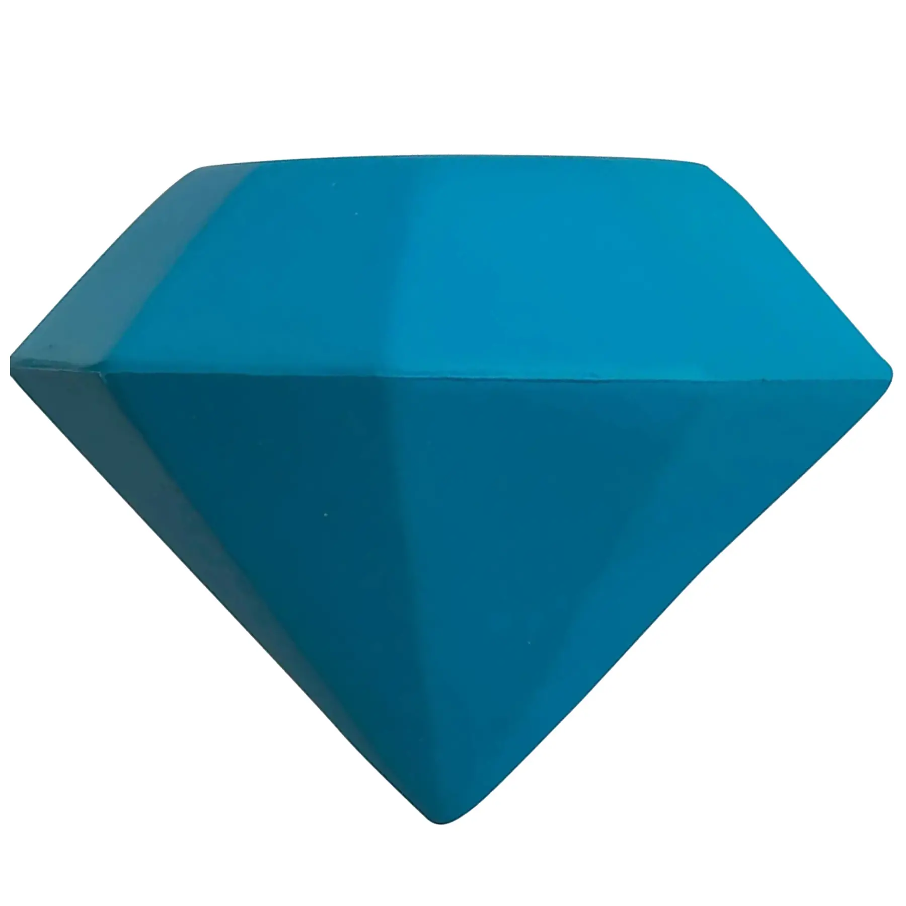 Custom Imprint Blue Gem Stress Ball for Business Promotion