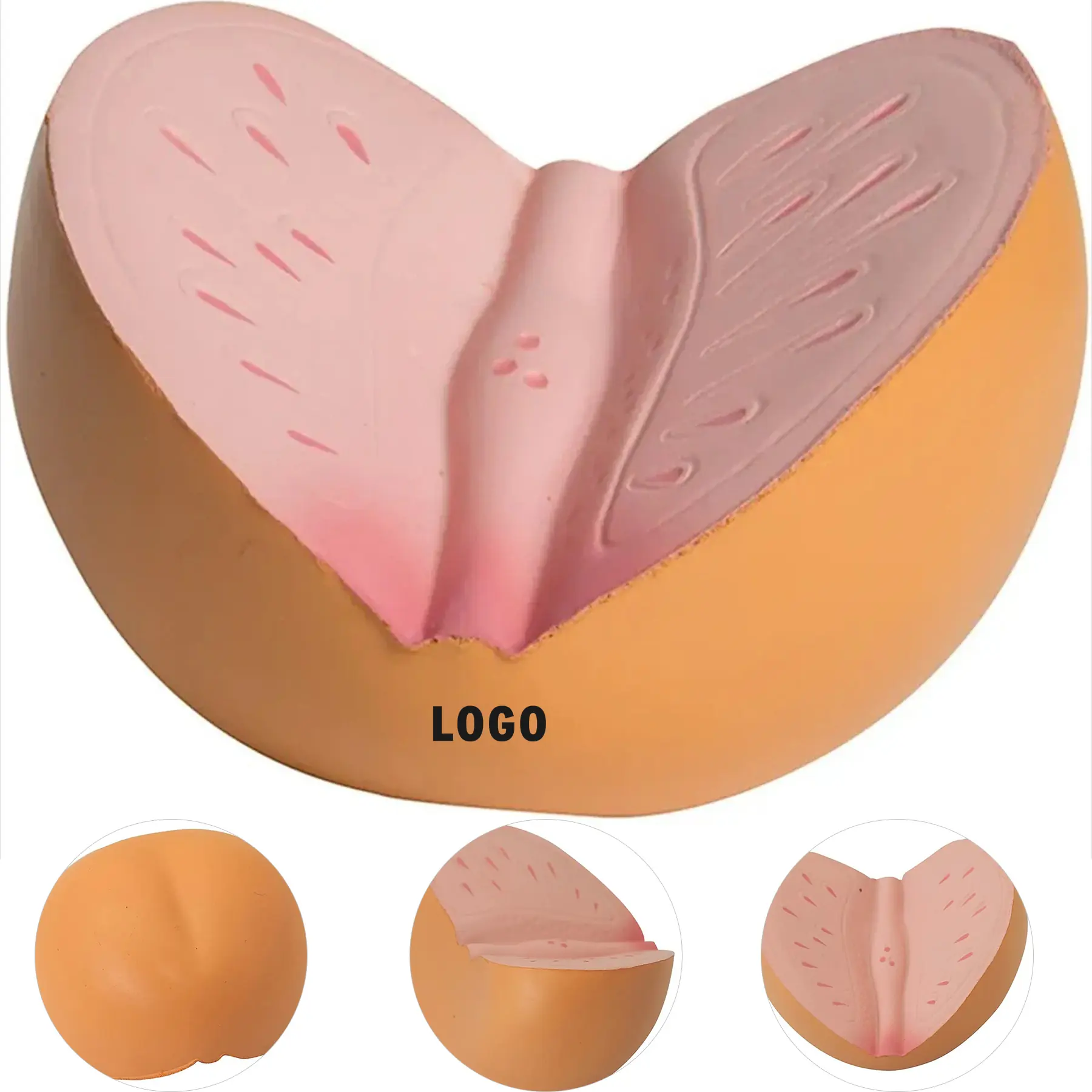 Prostate Shaped Squeeze Stress Reliever Custom Giveaway 2