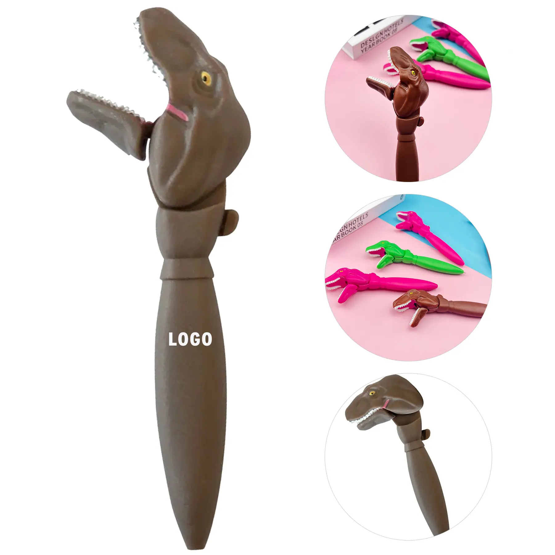 Novelty Dinosaur Pen with Moving Jaw 2