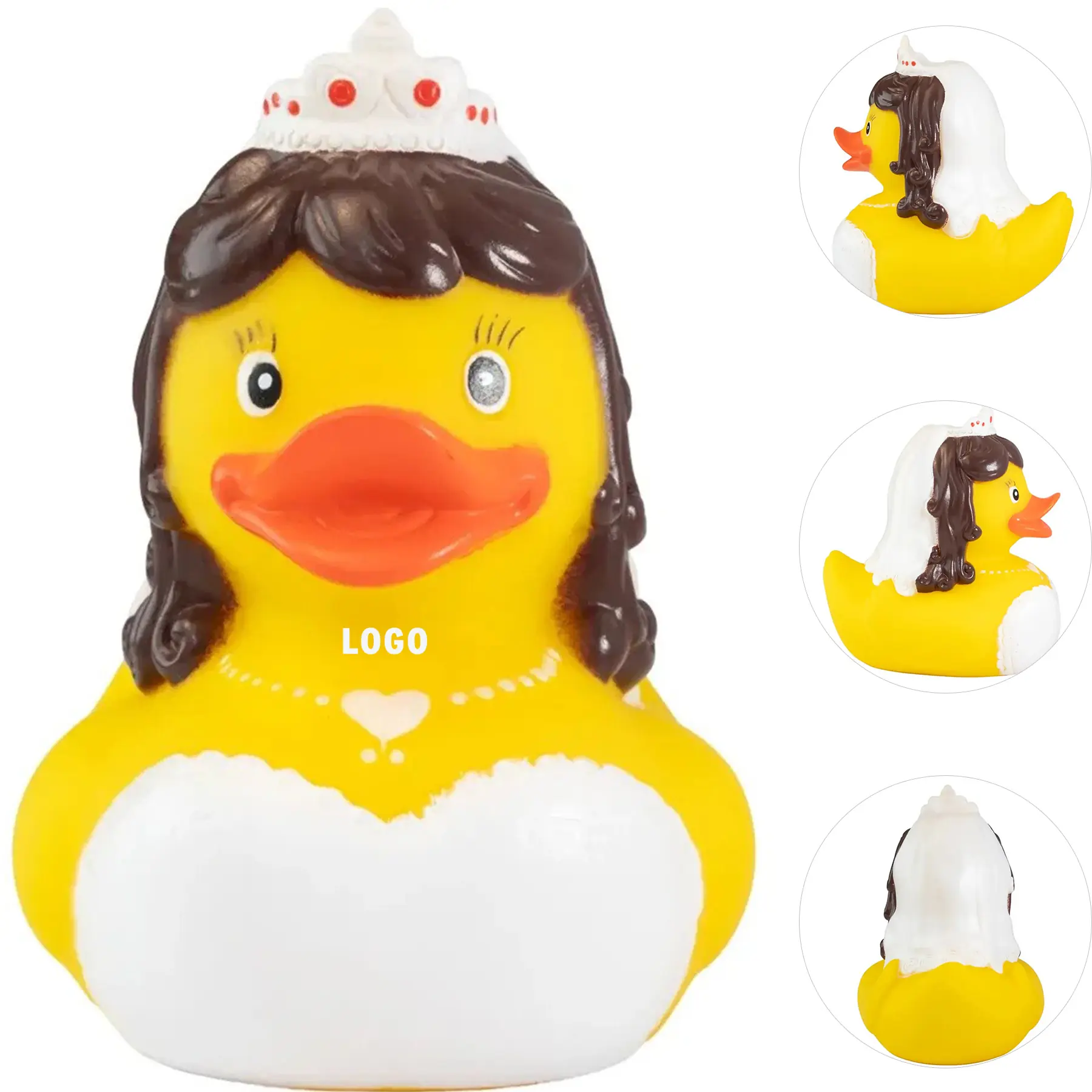 Personalized Wedding Bride Duck Favor 2