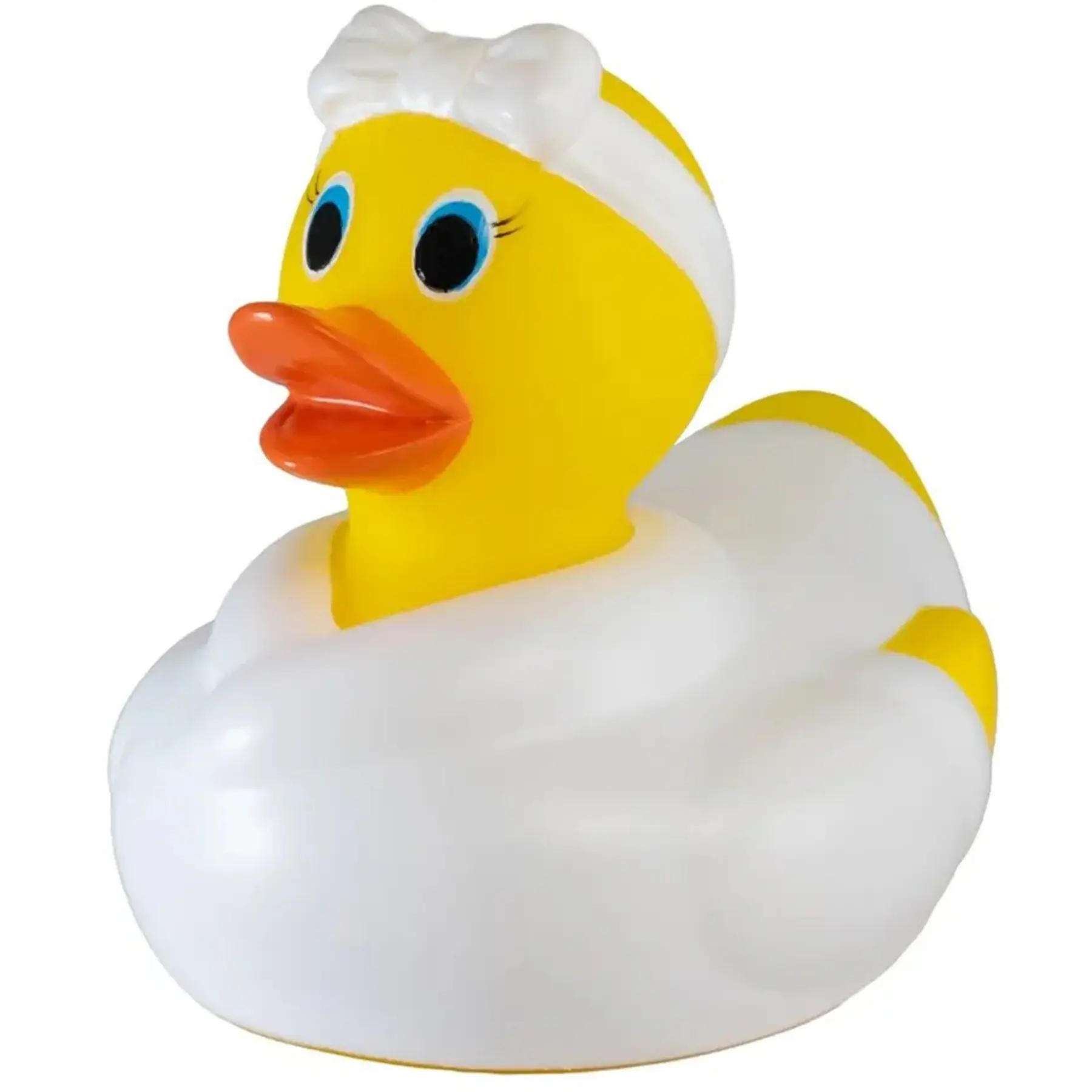 Spa Rubber Duck Towel Cucumber Slices