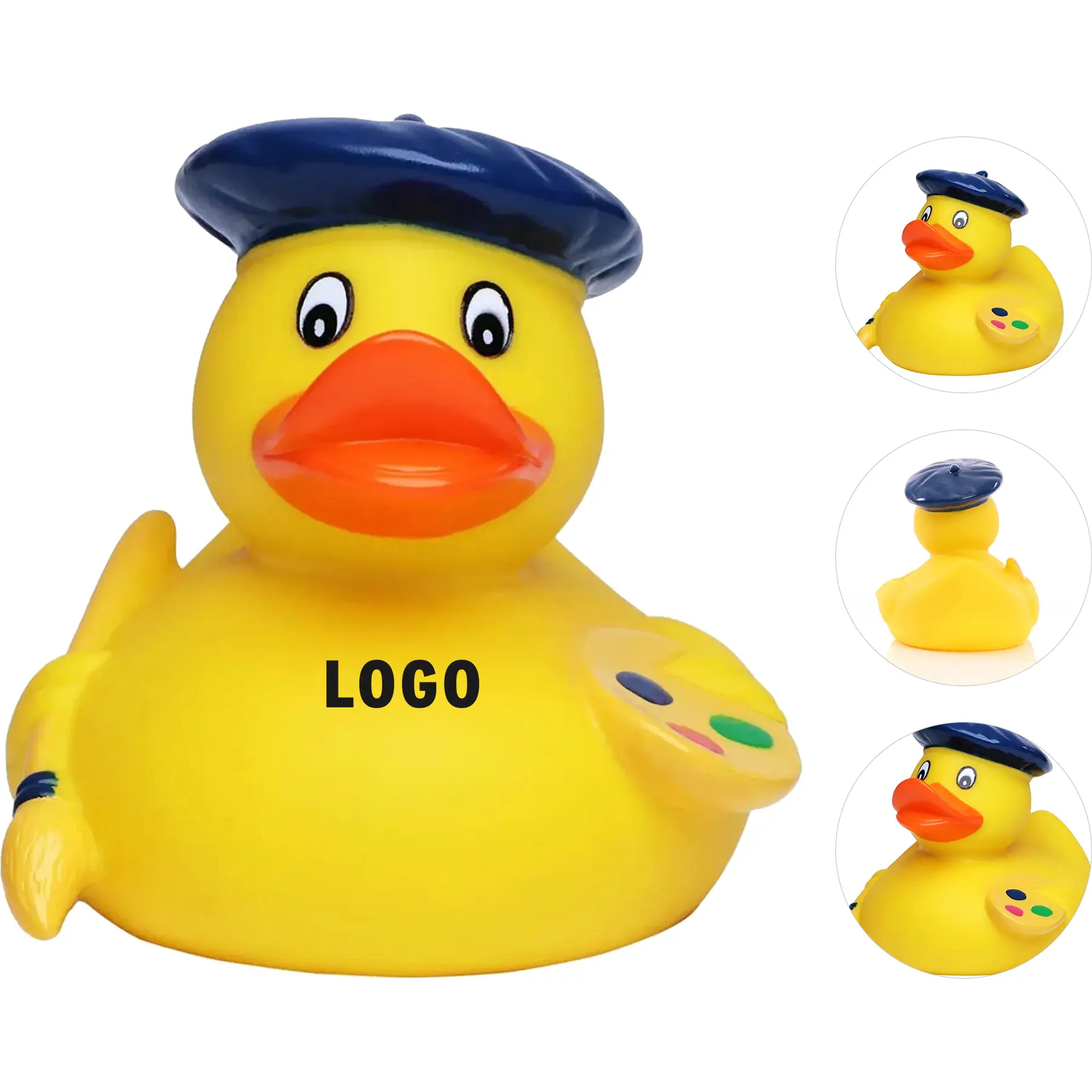 Creative Artist Rubber Duck Collectible Gift 2
