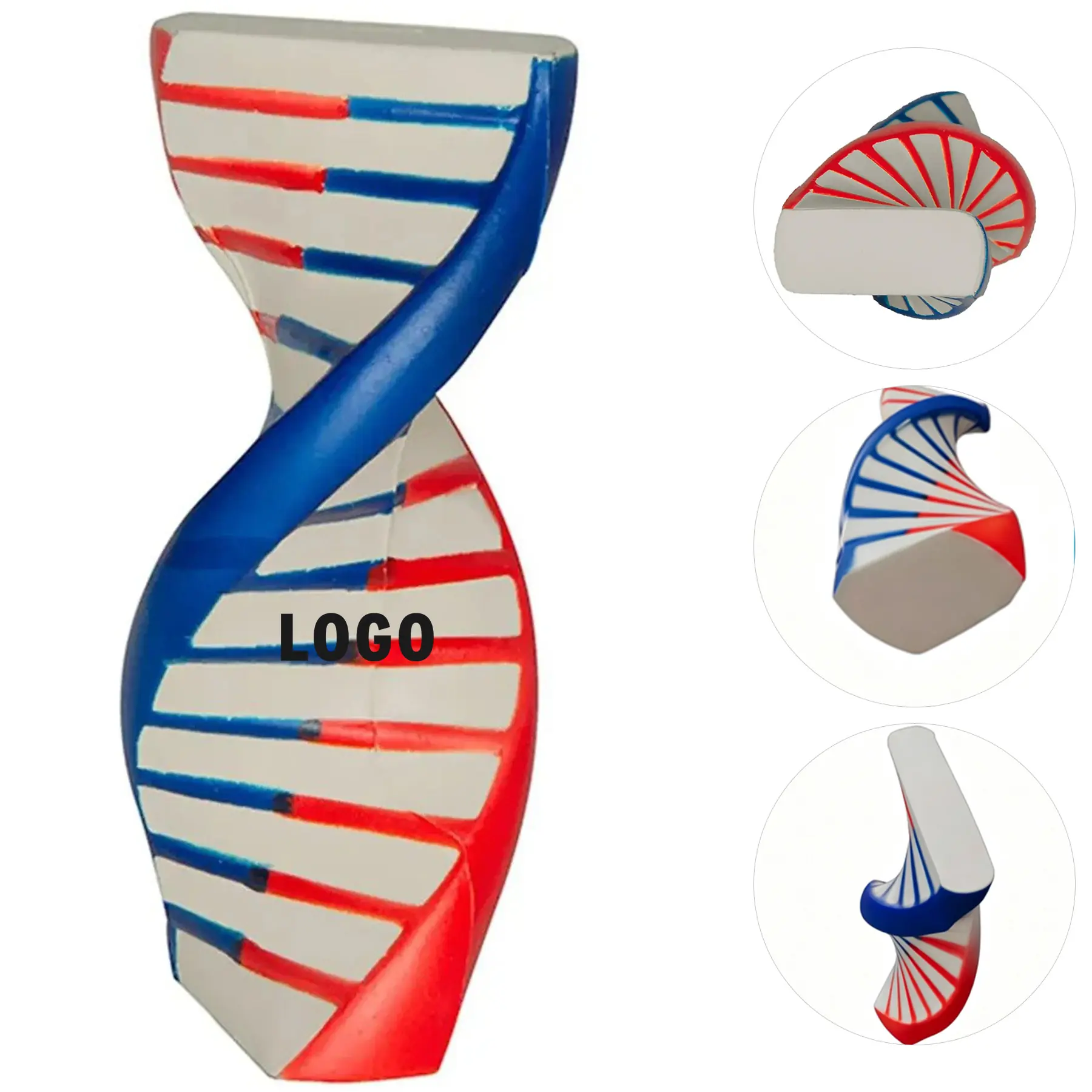 Custom DNA Helix Stress Ball 2