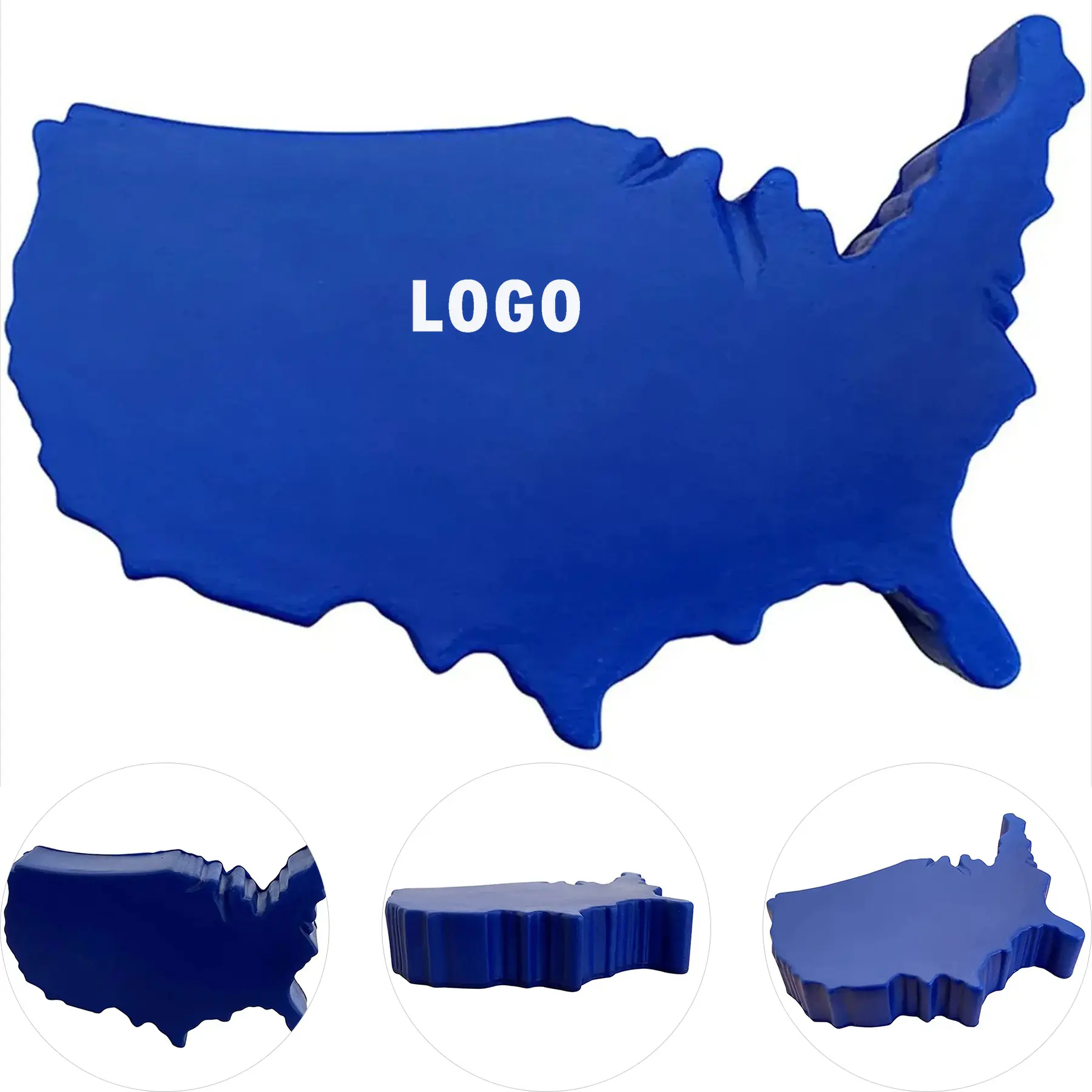 US Map Stress Ball 2