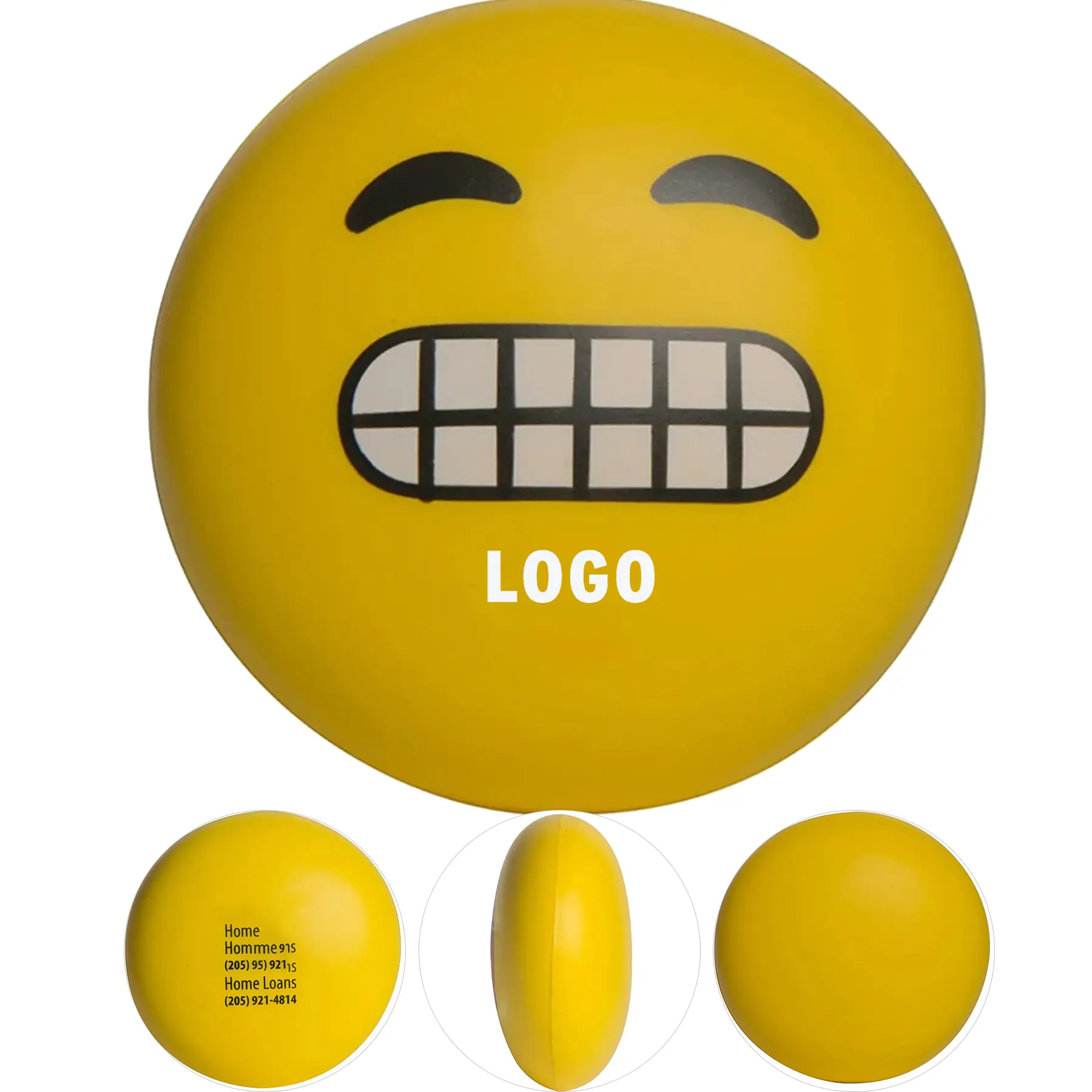 Emoji Face Stress Relief Squeeze Pad 2
