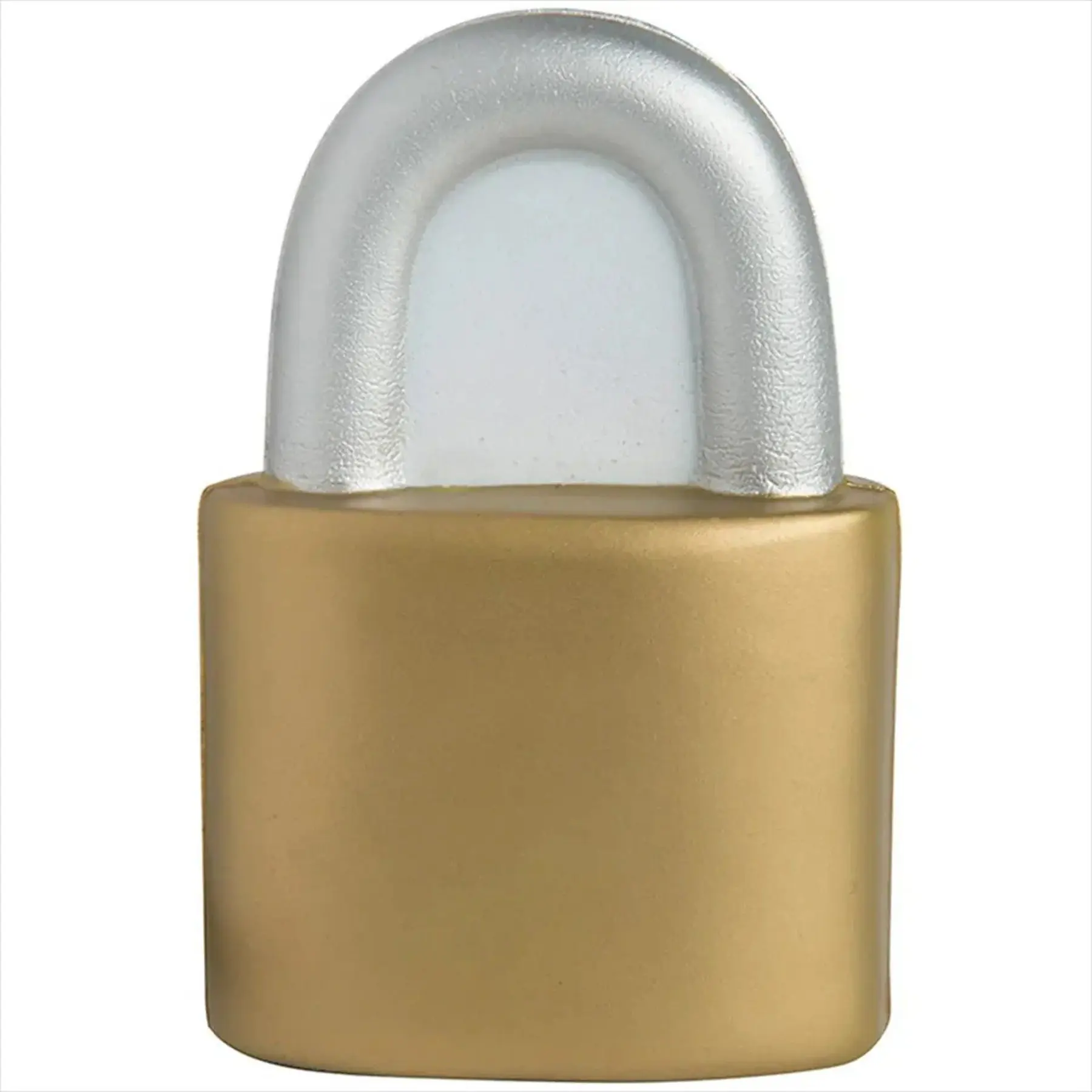 Padlock Shaped Squeeze Toy for Stress Relief