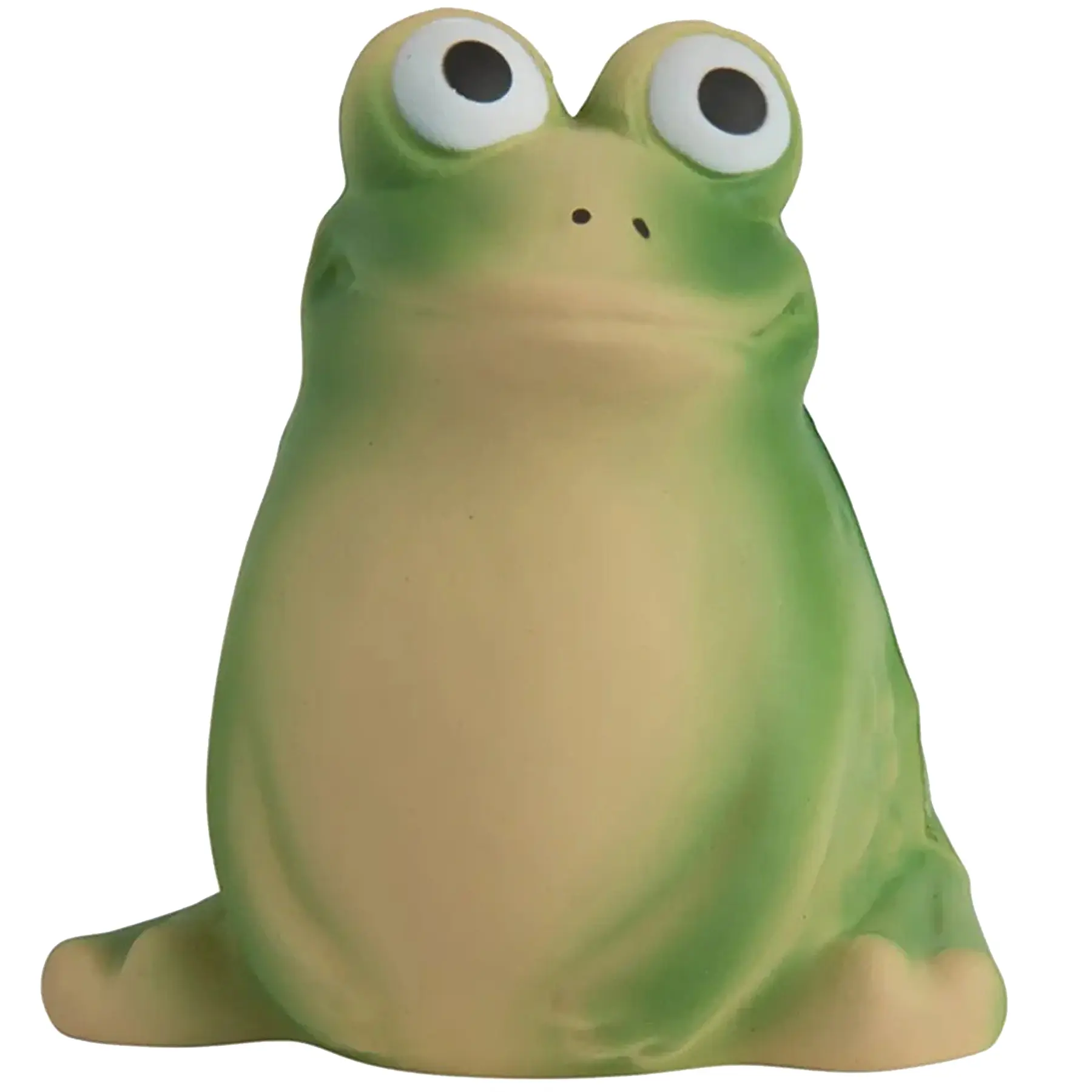Personalized Frog Stress Relief Squeeze Toy for Promotions