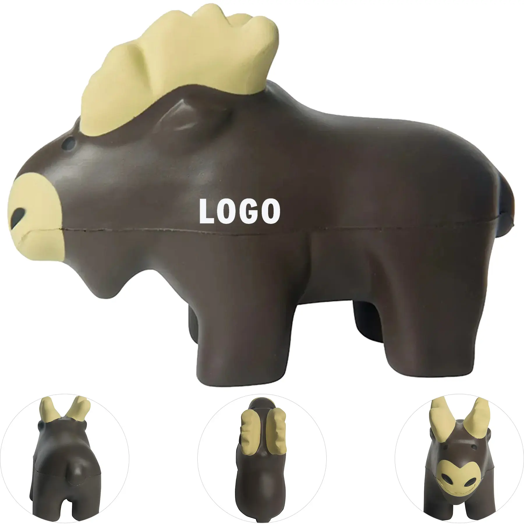 Custom Moose Squeeze Stress Ball 2