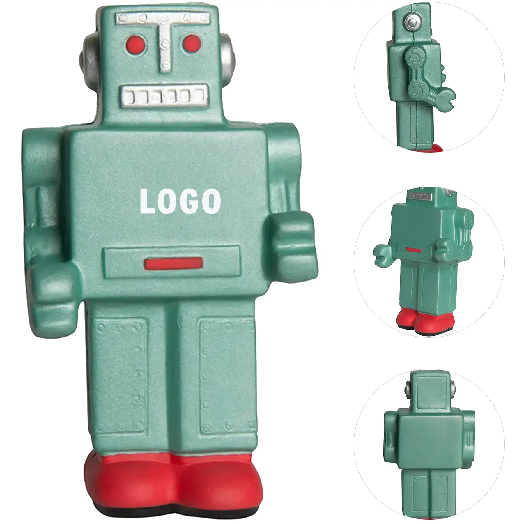 Customizable Robot Squeeze Toy for Office Stress Relief 2