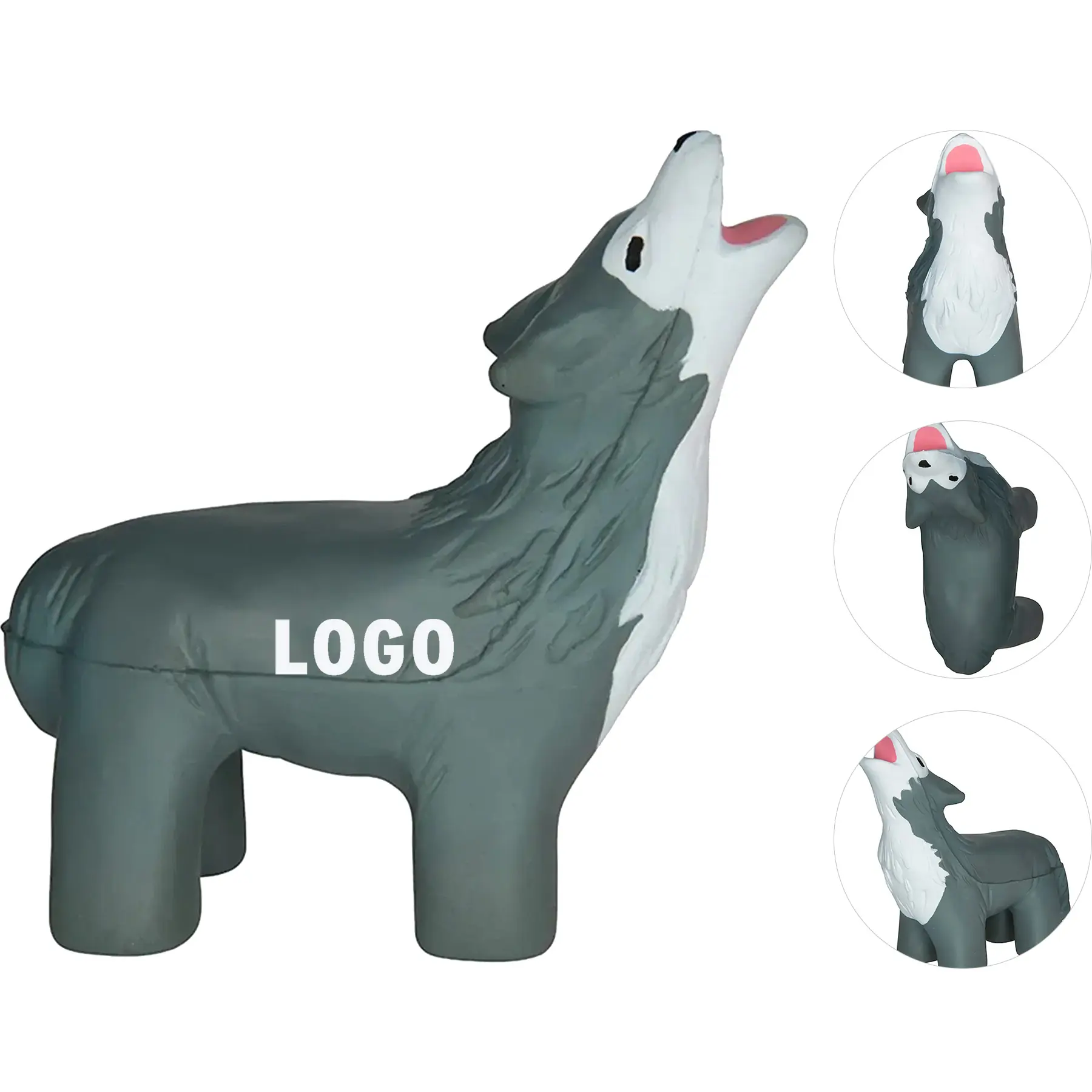 Howling Wolf Stress Relief Squeeze 2