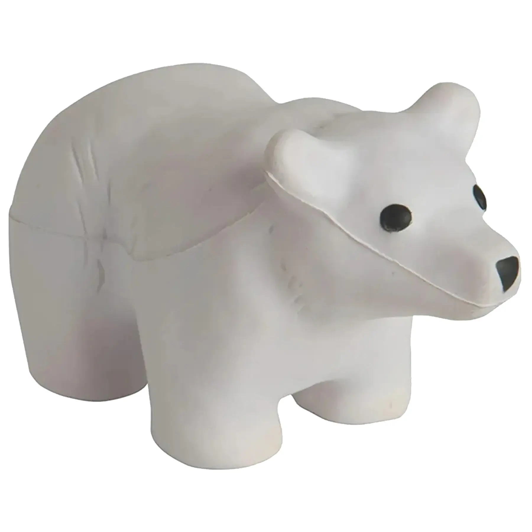 Custom Polar Bear Squeeze Stress Ball Logo Imprint