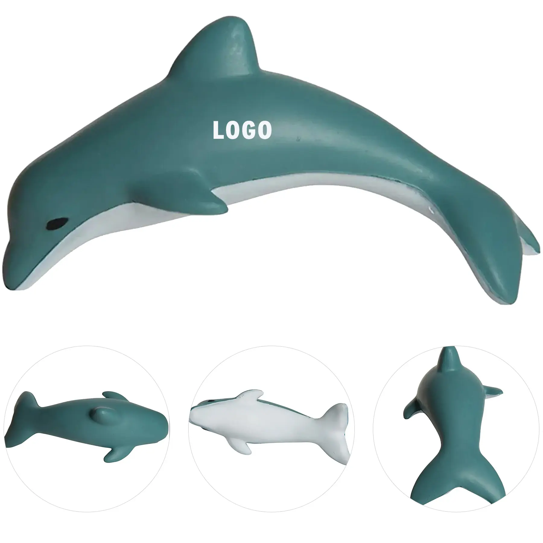 Personalized Dolphin Stress Squeeze Ball 2