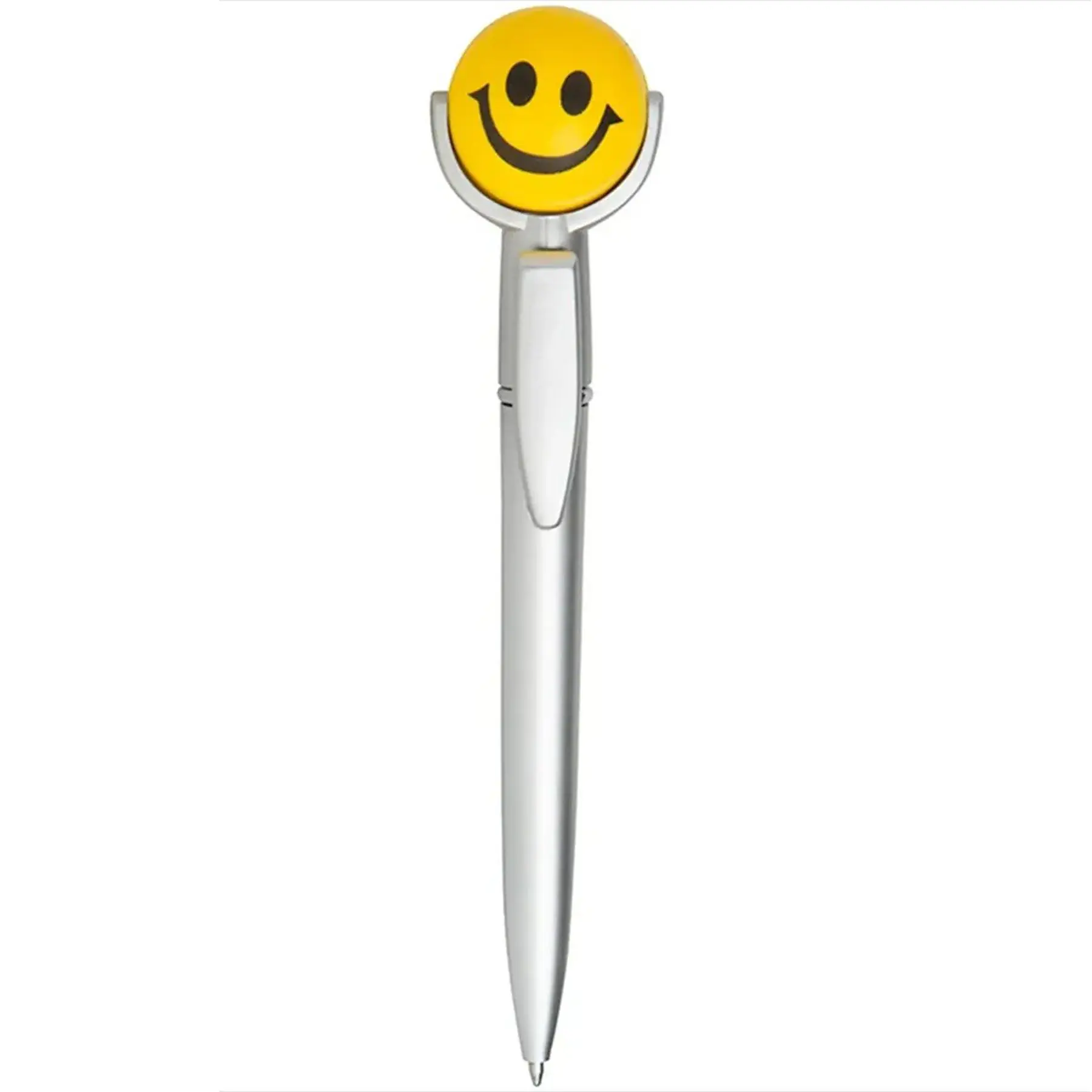 Happy Face Squeeze Pen Topper