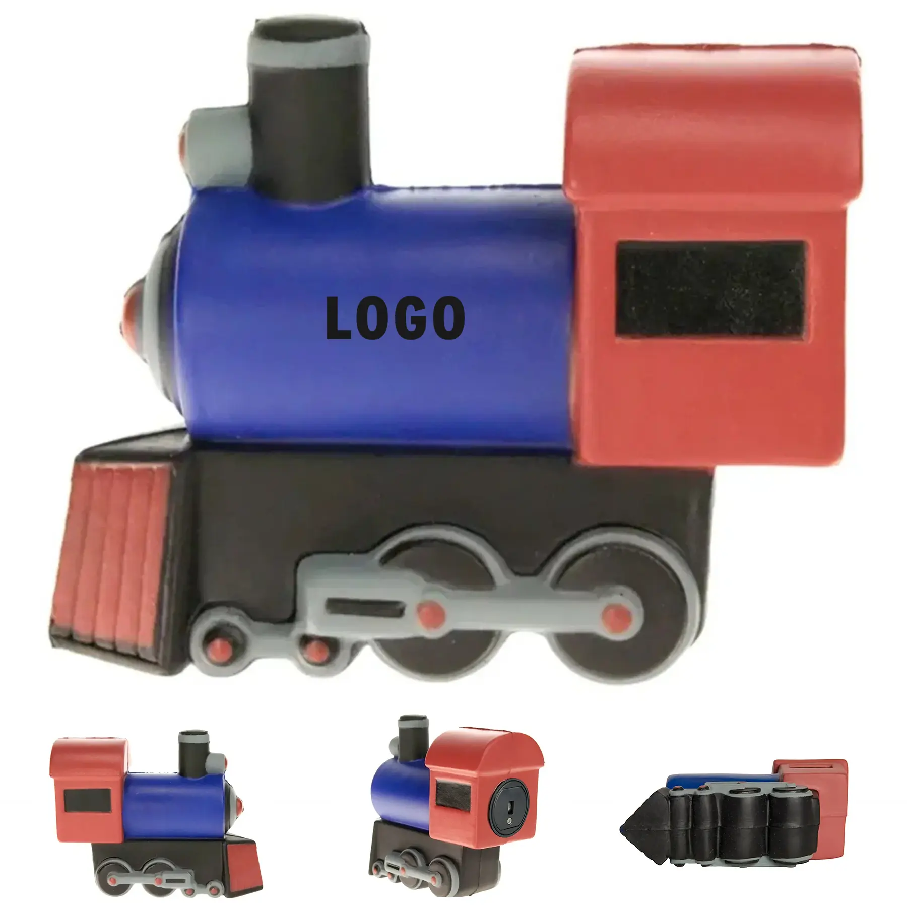 Sound Choo Train Stress Reliever Fun Squeeze Toy 2