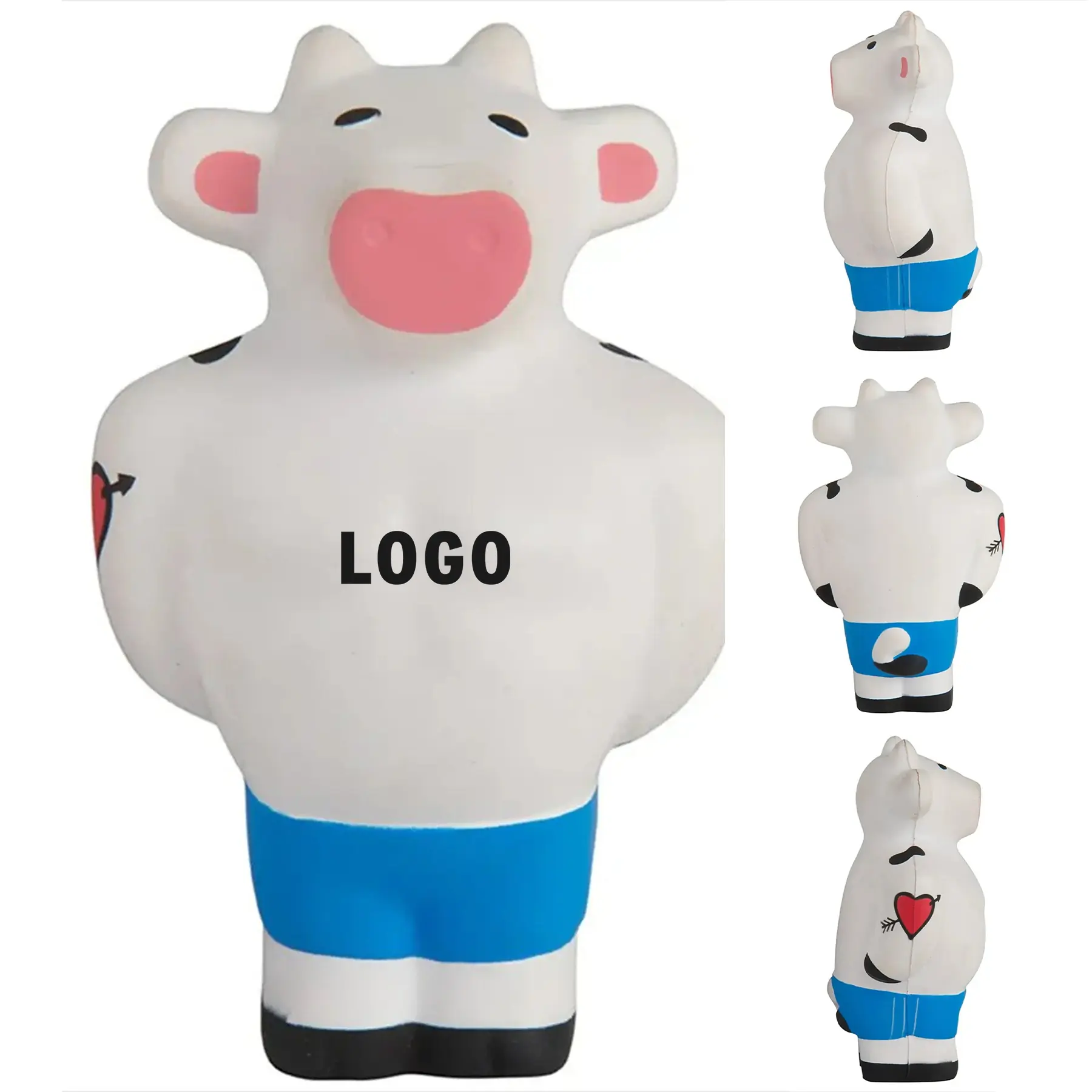 Muscle Cow Stress Squeeze Toy 2
