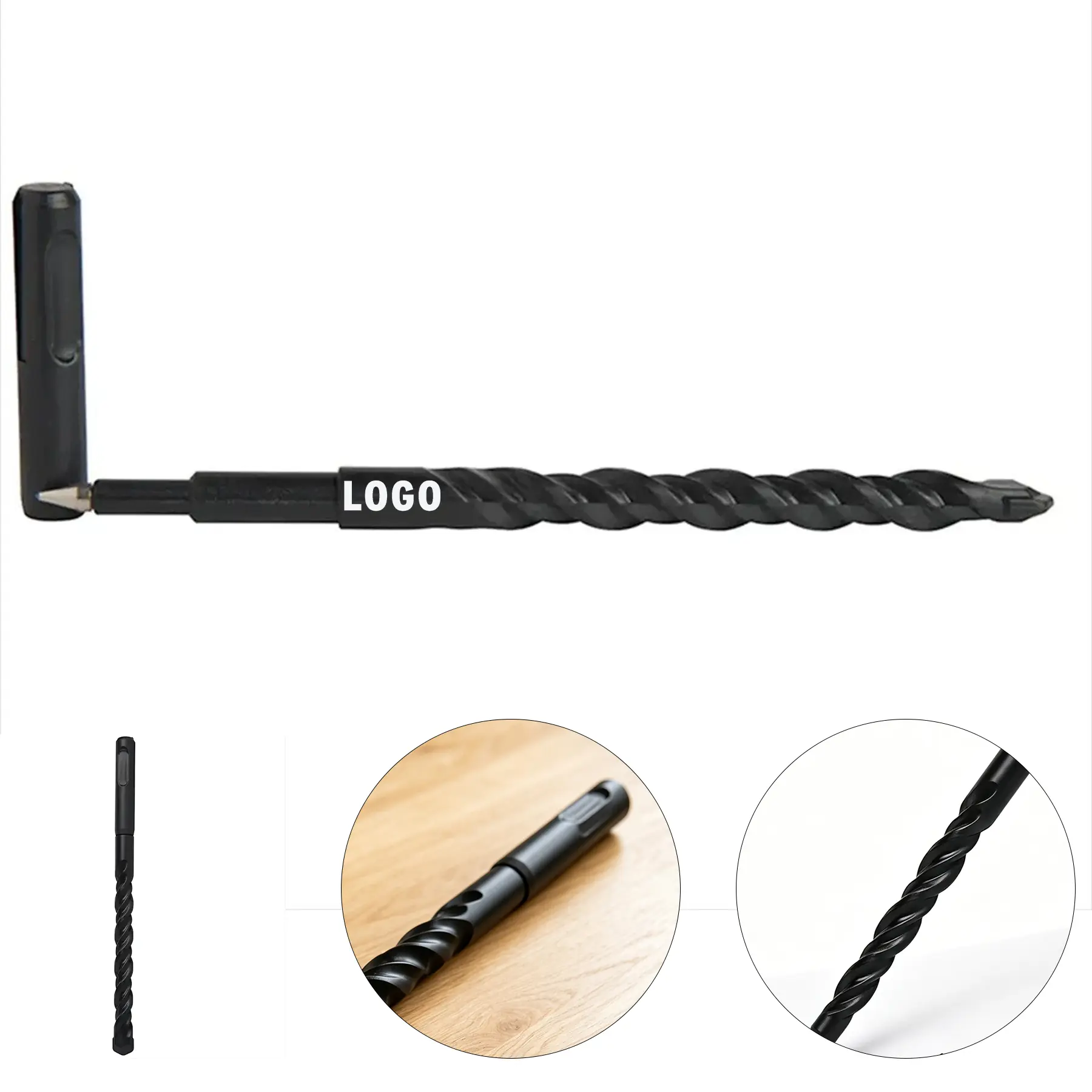 Novelty Drill Bit Shape Promotional Pens 2
