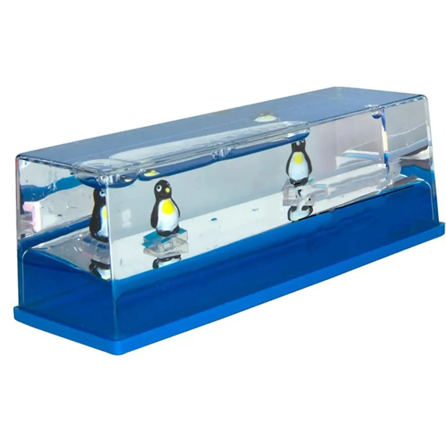 Arctic Penguin Wave Paperweight
