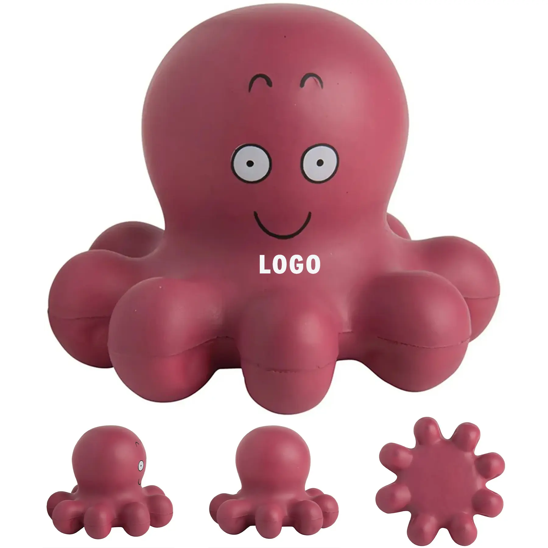 Custom Octopus Stress Relief Squeeze Toy 2