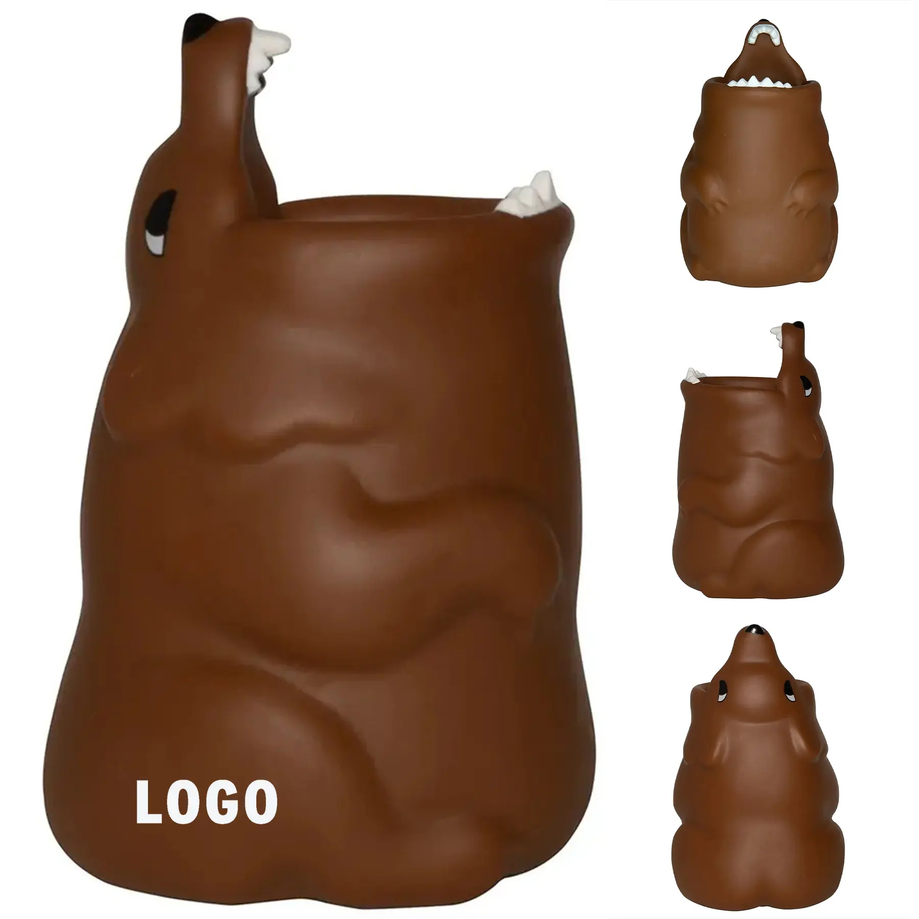 Custom Bear Shaped Desk Organizer 2