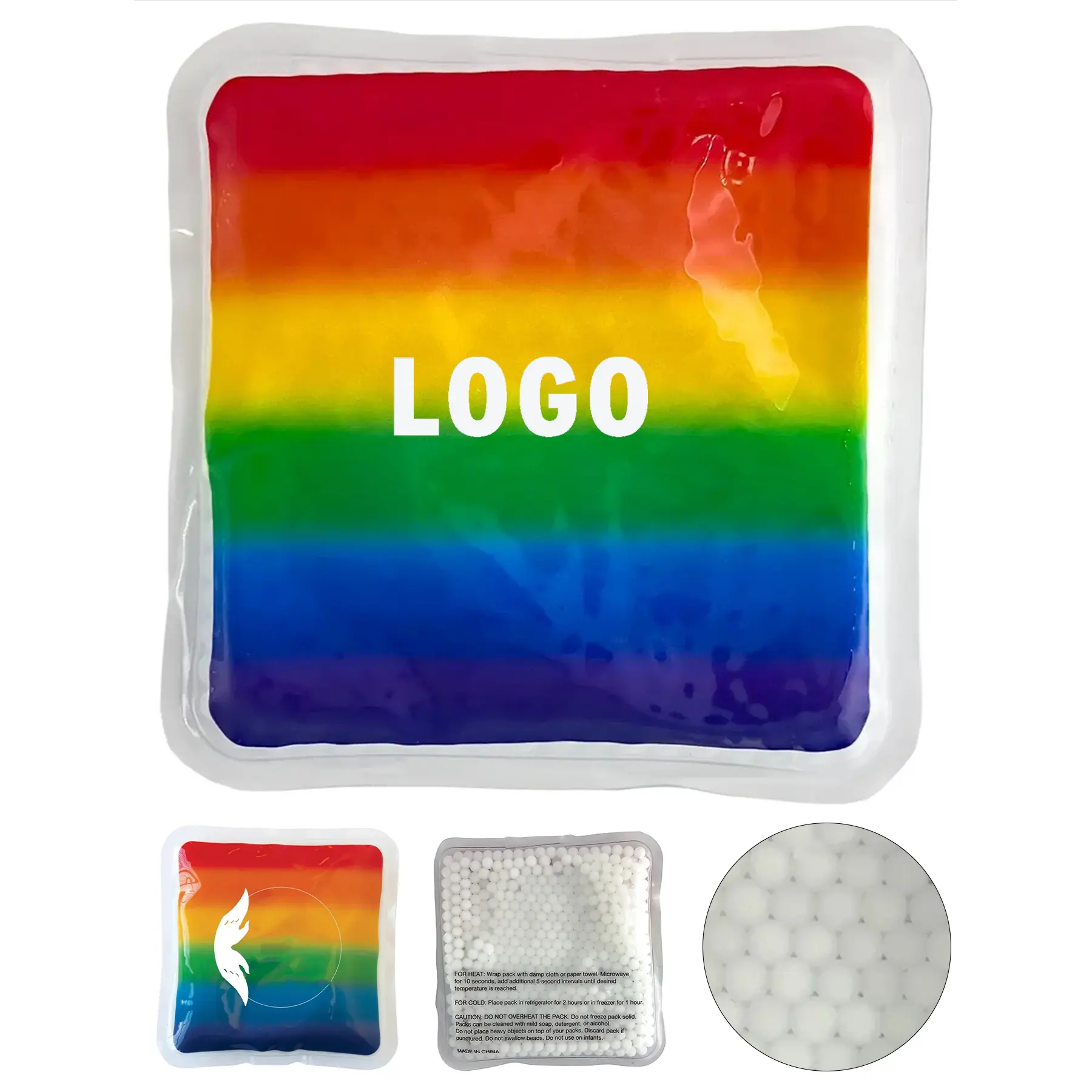 Colorful Gel Bead Hot Cold Therapy Pack 2