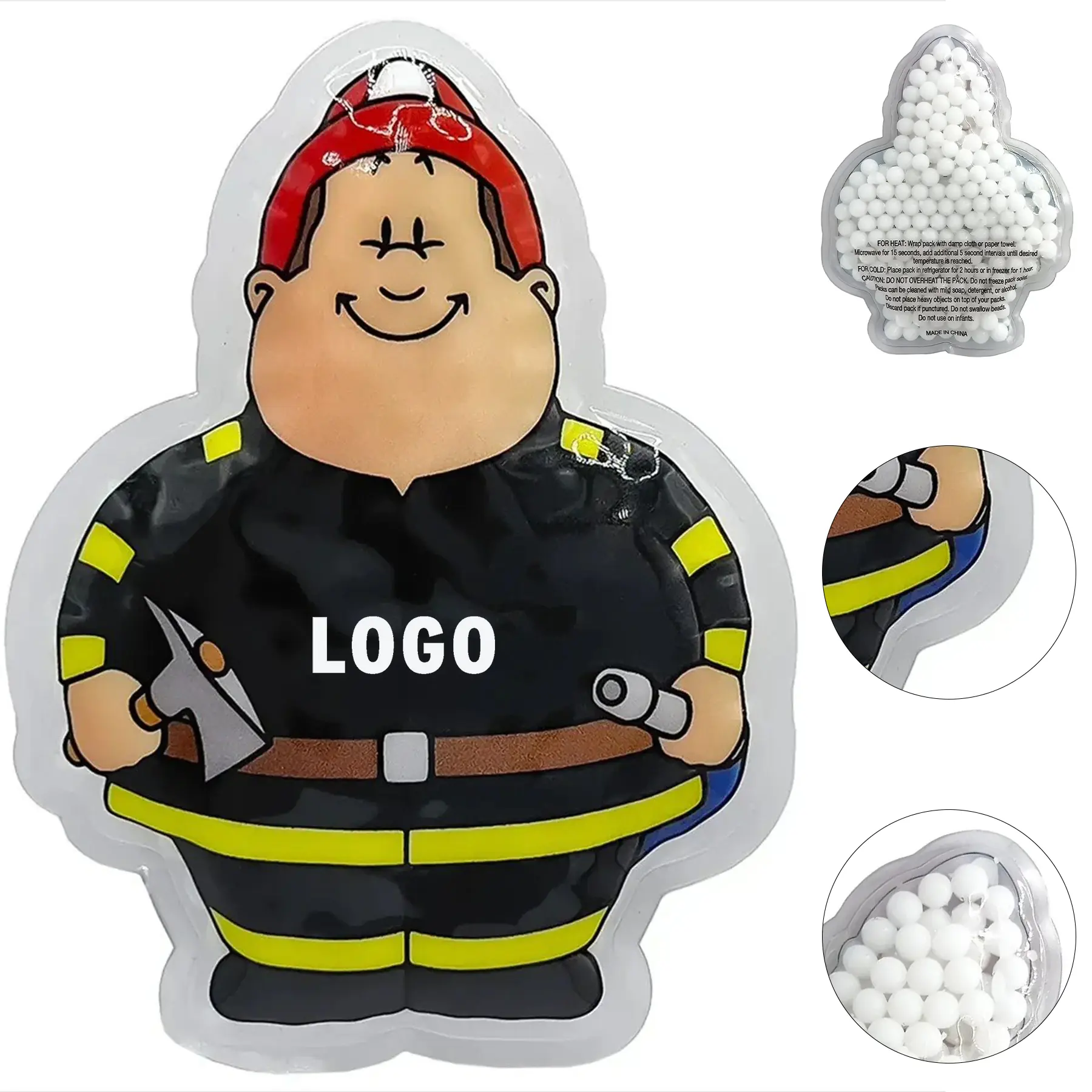 Heroic Gel Bead Hot Cold Compress Pack 2