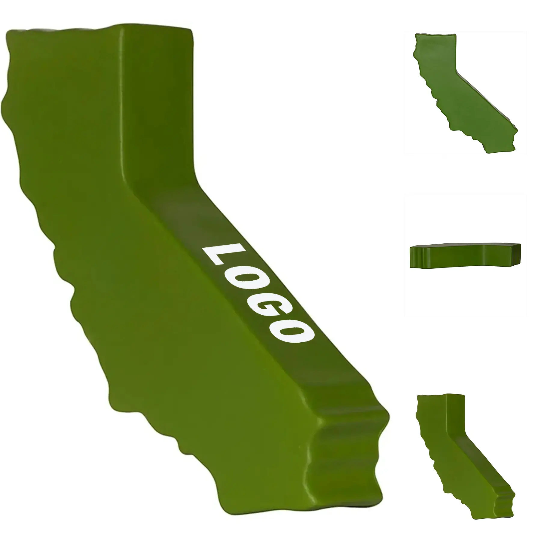 Golden State Stress Relief Squeeze Toy Custom Logo 2