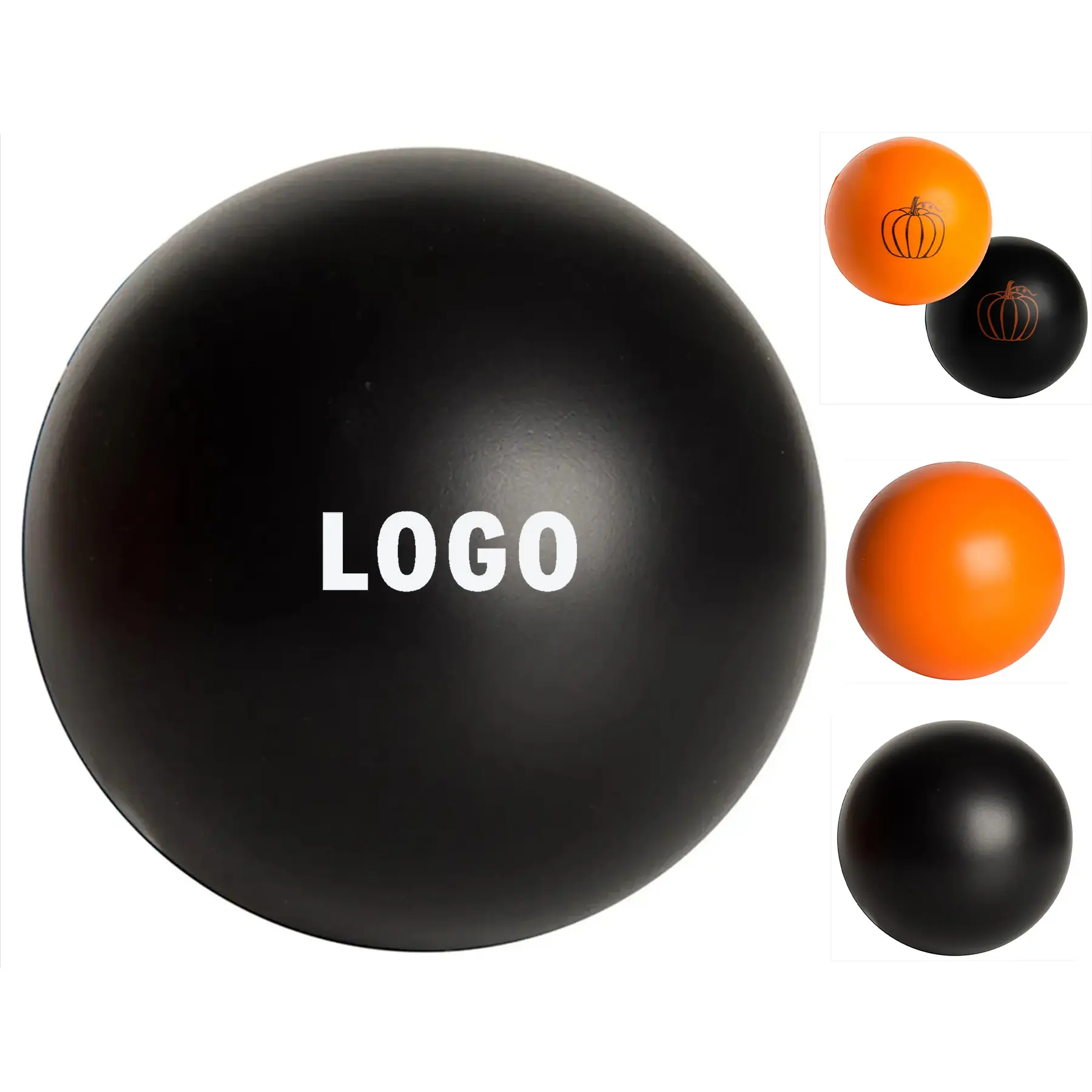 Pumpkin Anxiety Relief Squeeze Ball 2