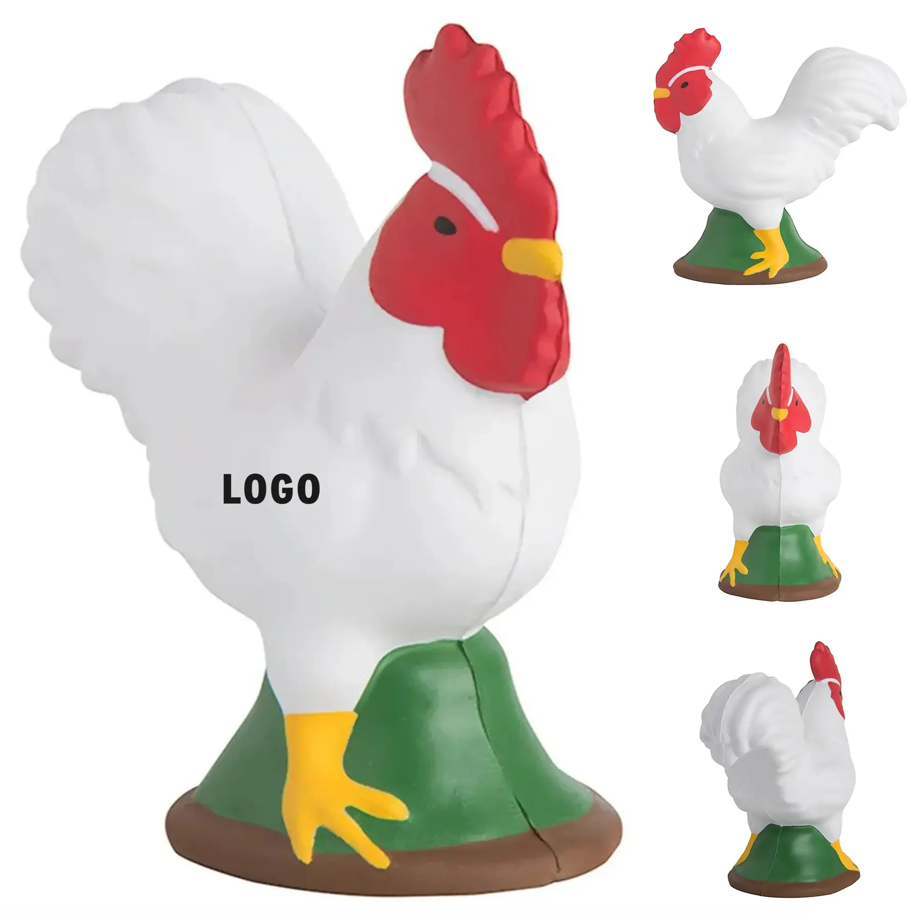 Rooster Stress Squeeze Toy 2