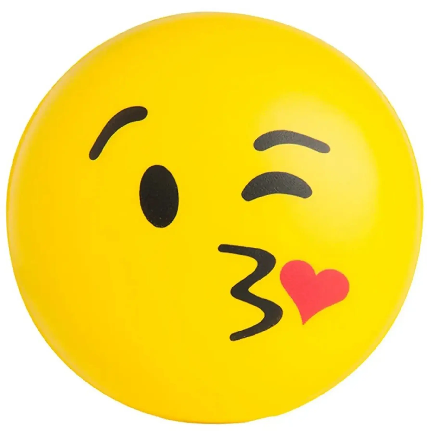 Kiss Emoji Stress Squeeze Ball