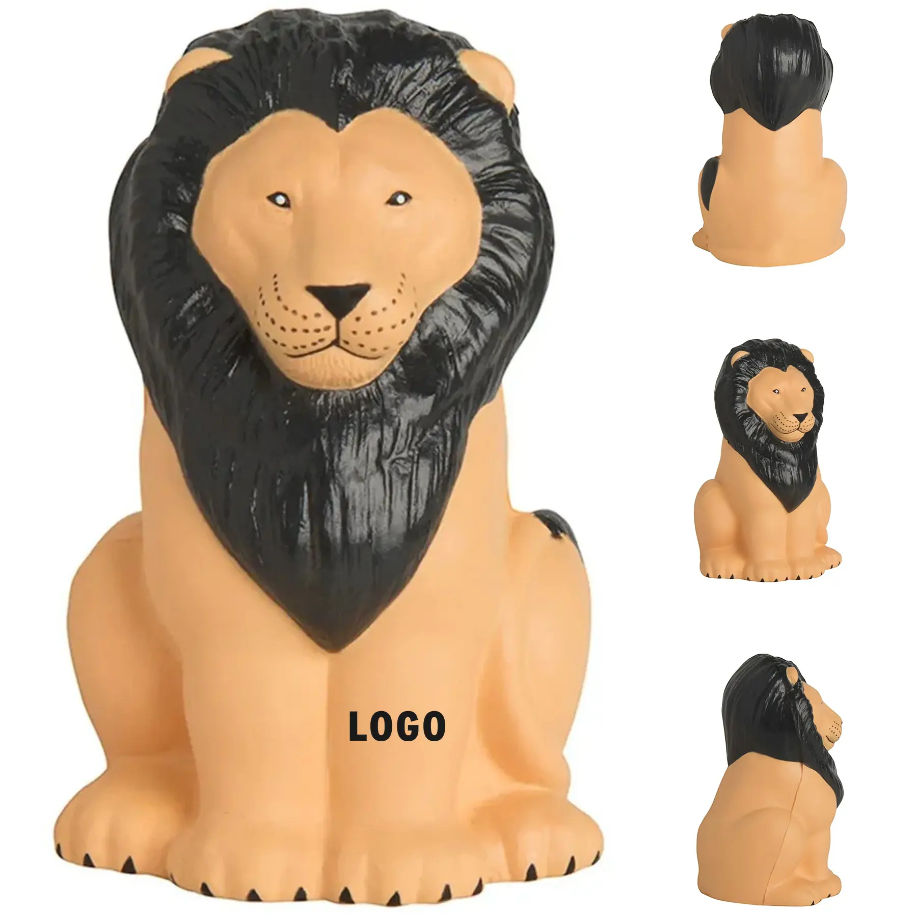 Stress Relief Squeeze Toy Lion Design 2