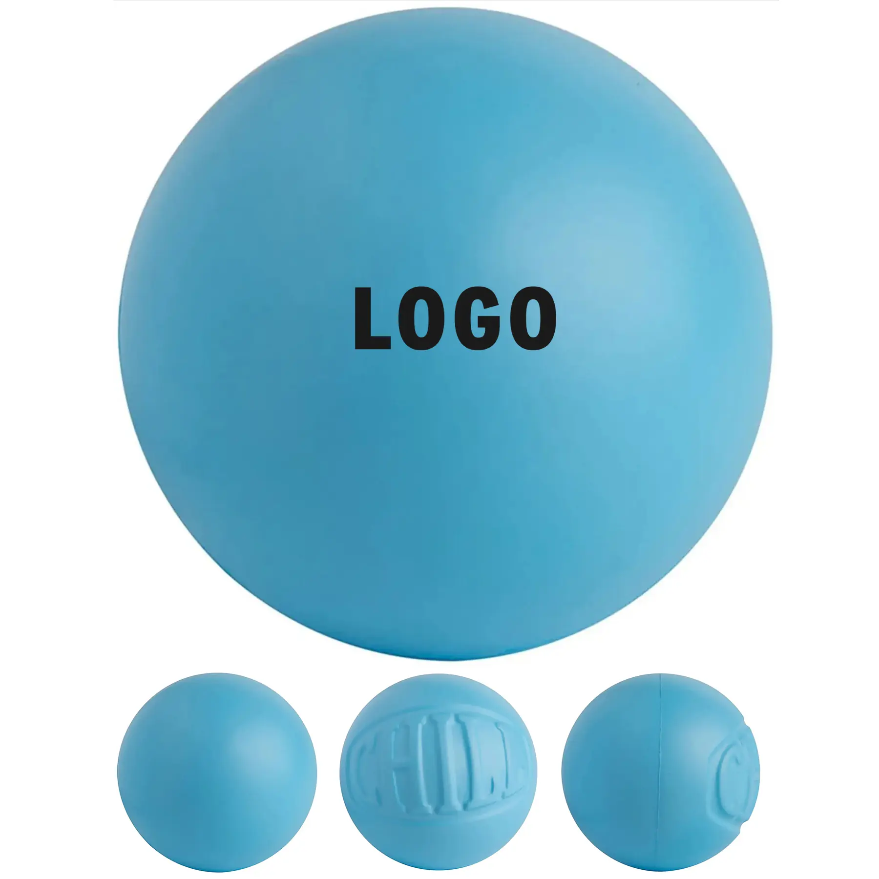 Custom Embossed Stress Relief Ball 2