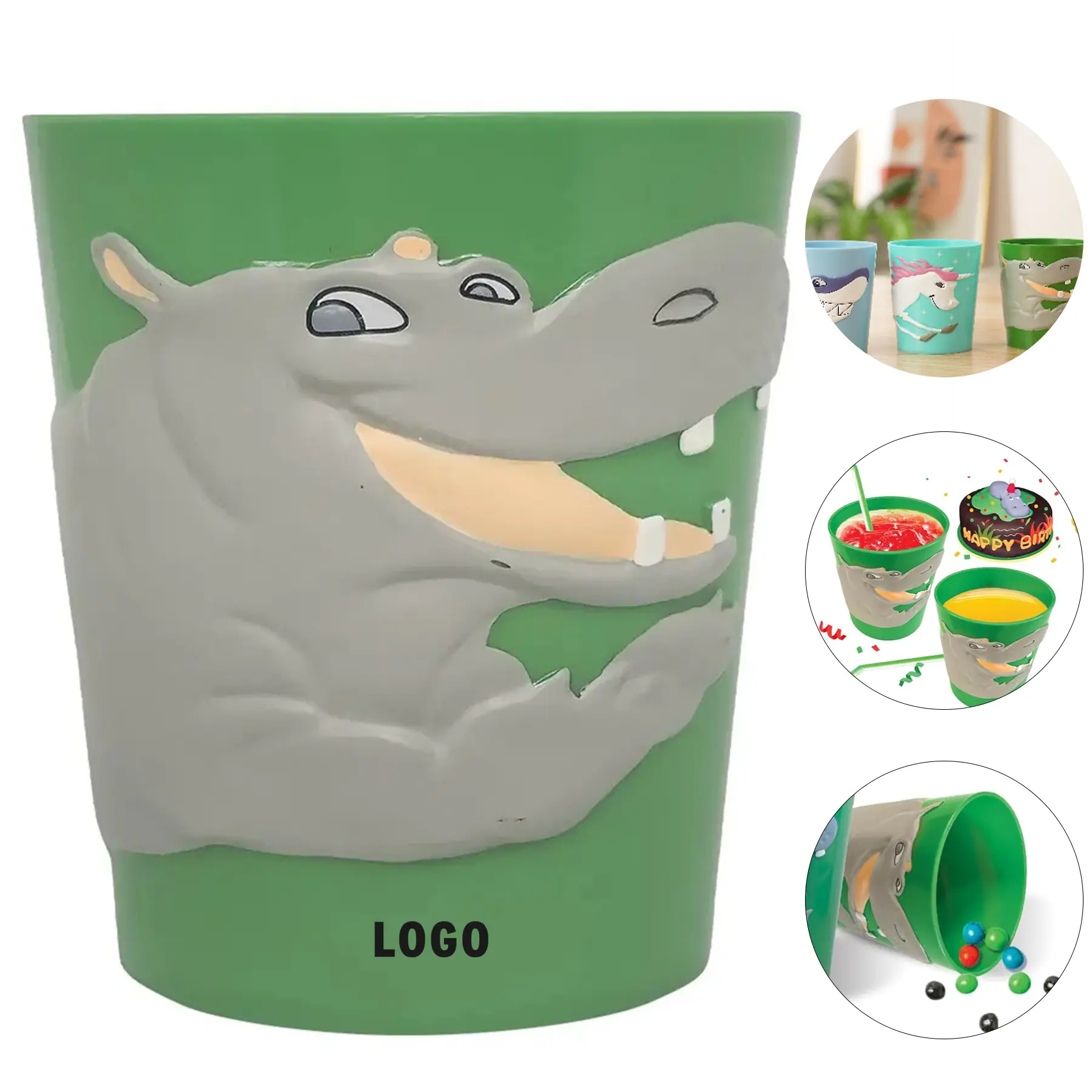 Charming Hippo Tumbler 2