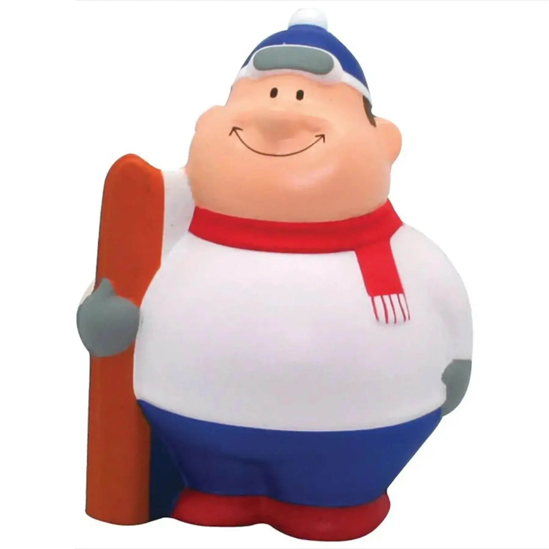 Custom Snow Stress Ball for Winter Sports Promotions