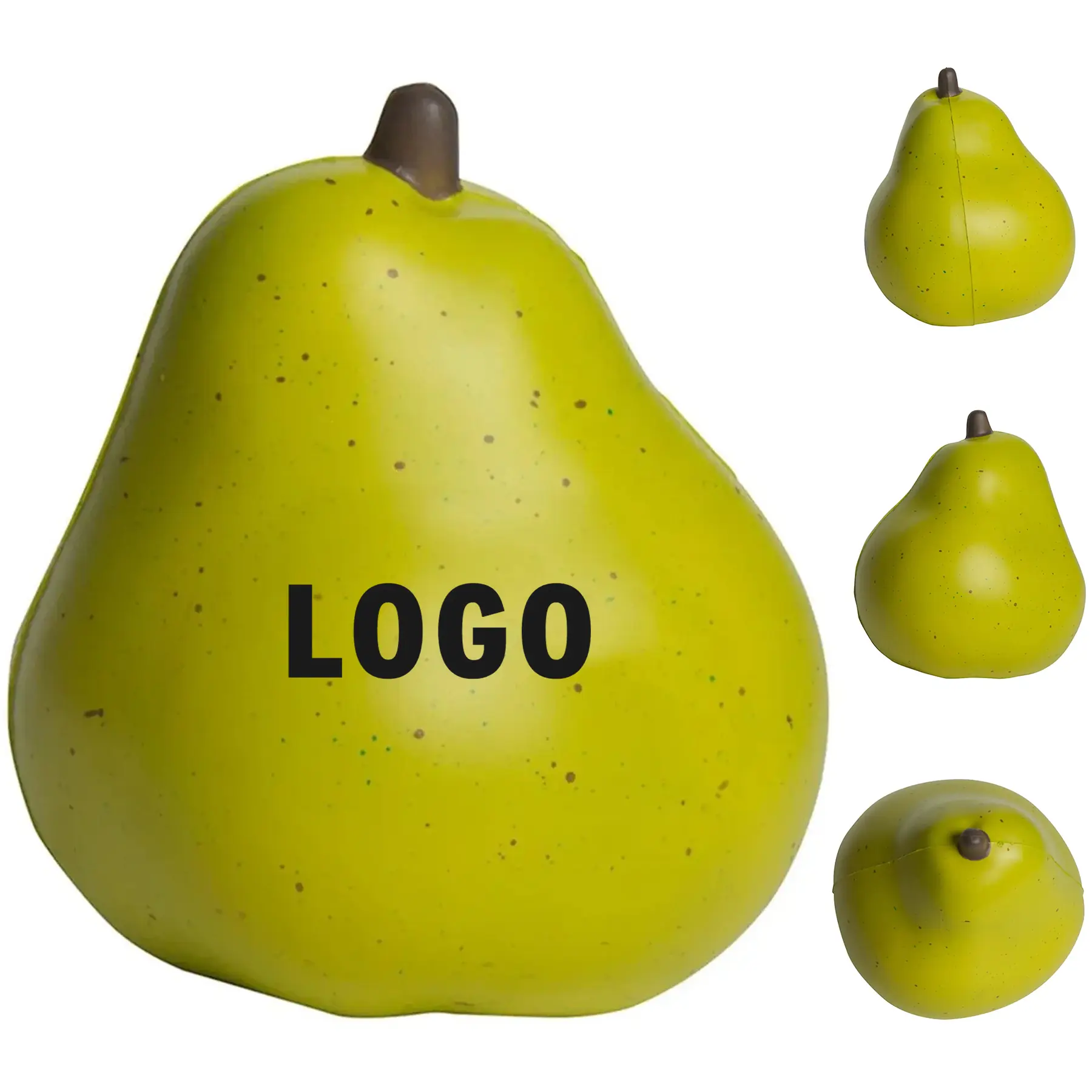 Custom Squeezable Pear Stress Ball Promotional Gift 2