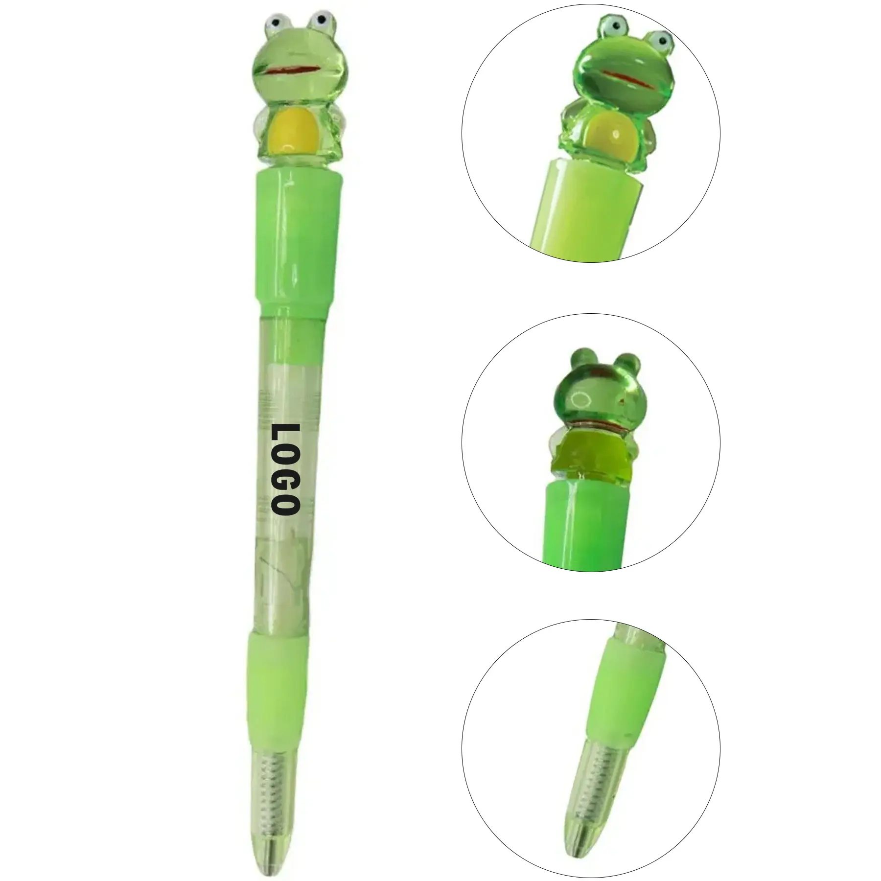 Illuminated Frog Ballpoint Pen Customizable Brand Gift 2