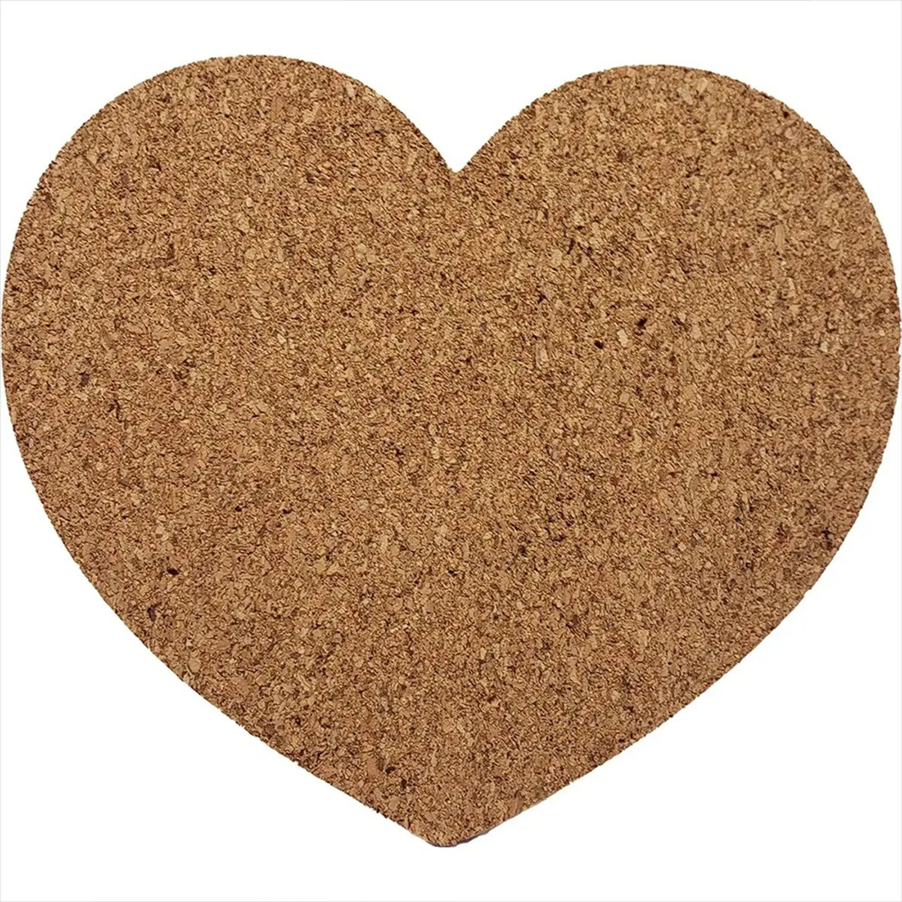 Natural Heart Cork Coaster