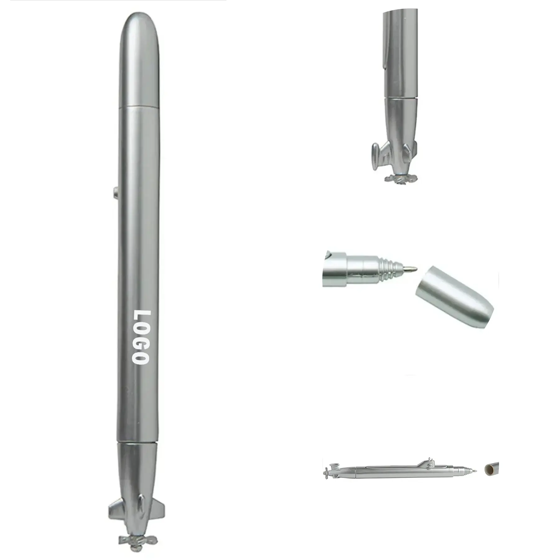 Unique Submarine Style Ballpoint Pen for Navy Recruiting Events 2