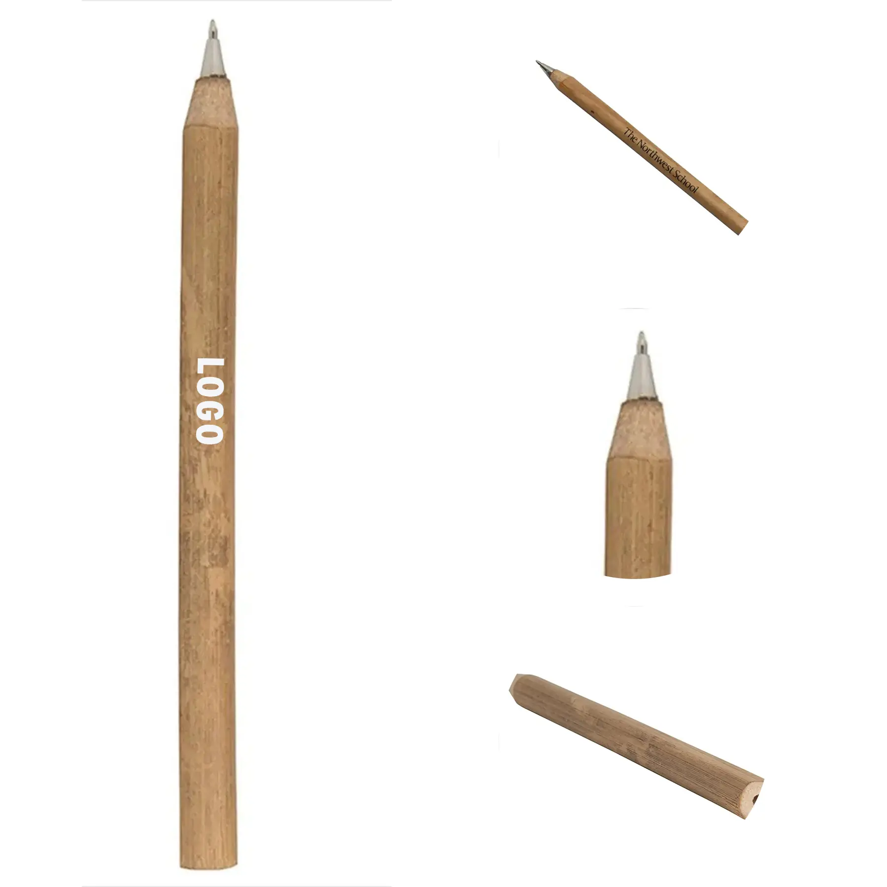 Sustainable Bamboo Ballpoint Pen 2